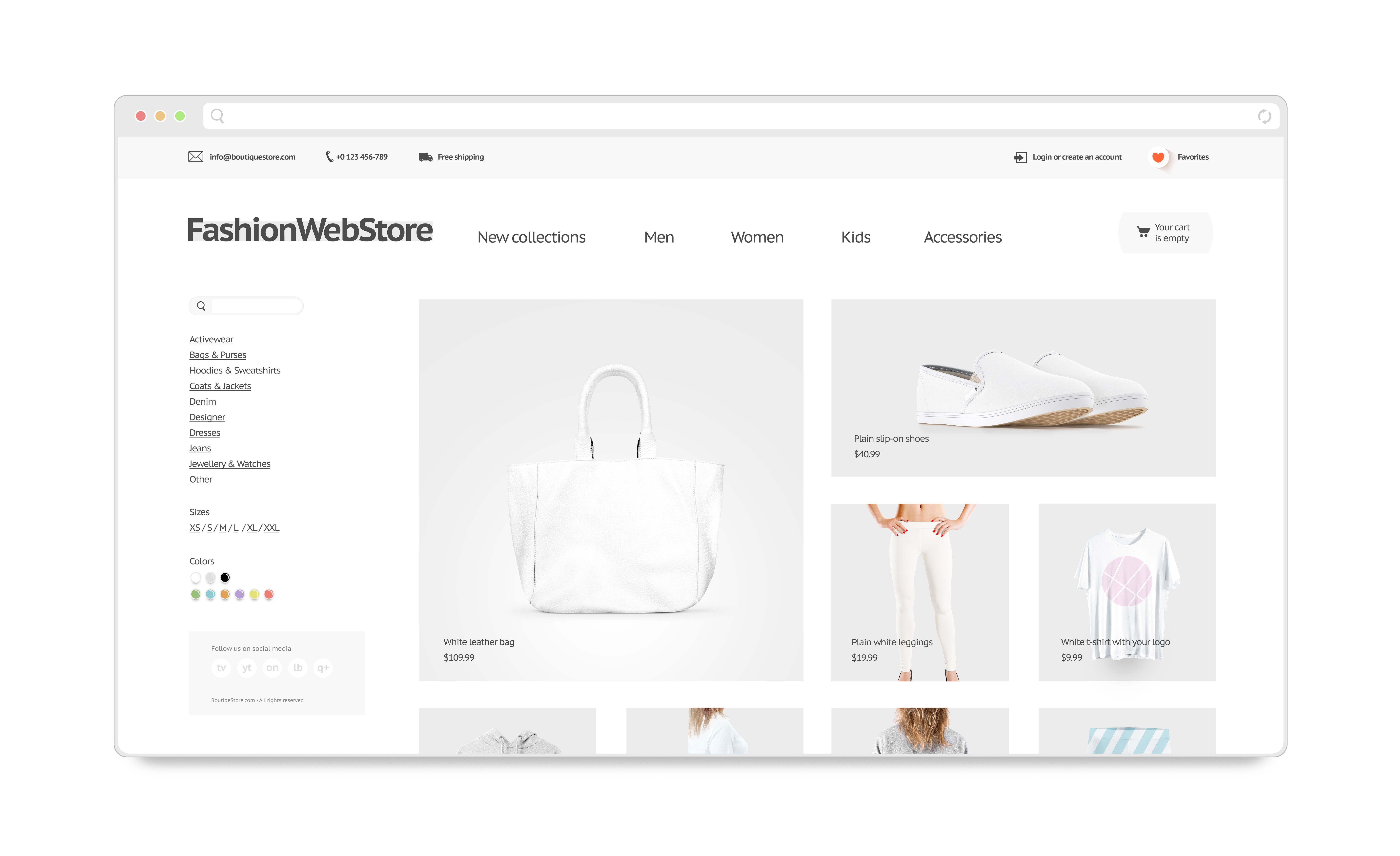 interactive website
