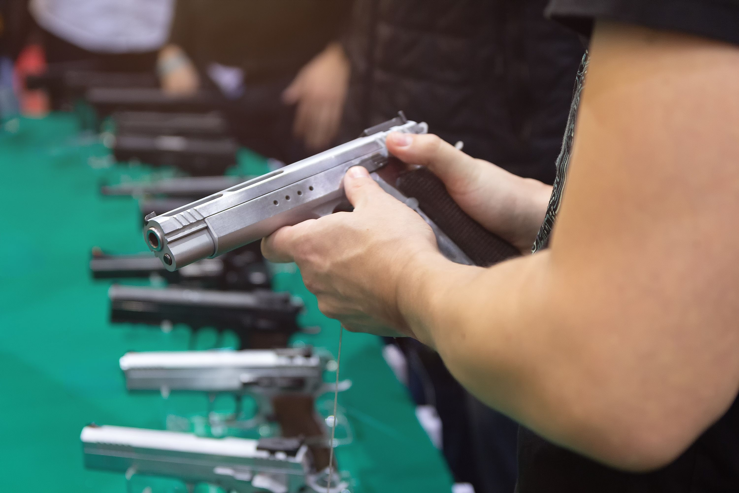 gun store interior