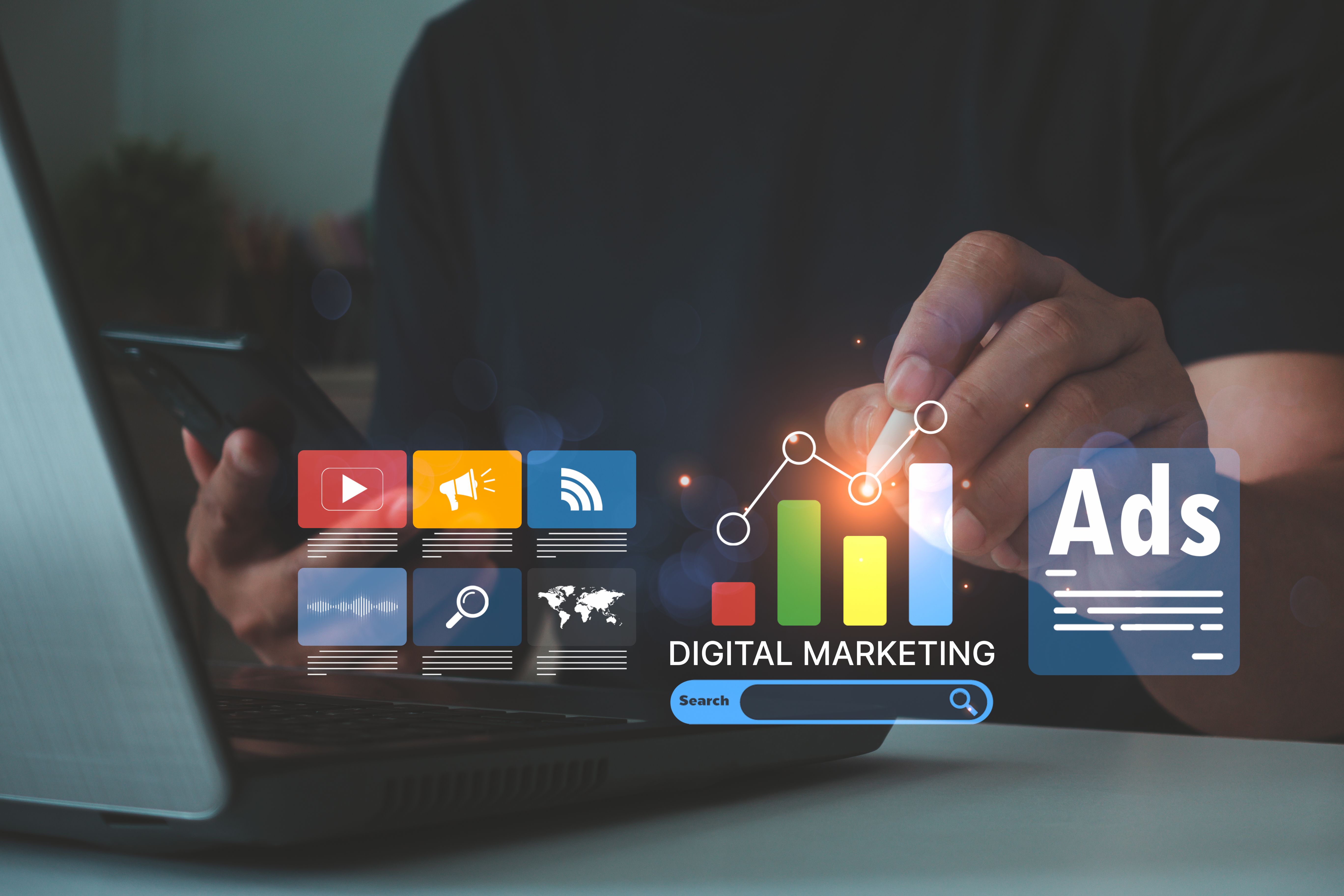 social media dashboard