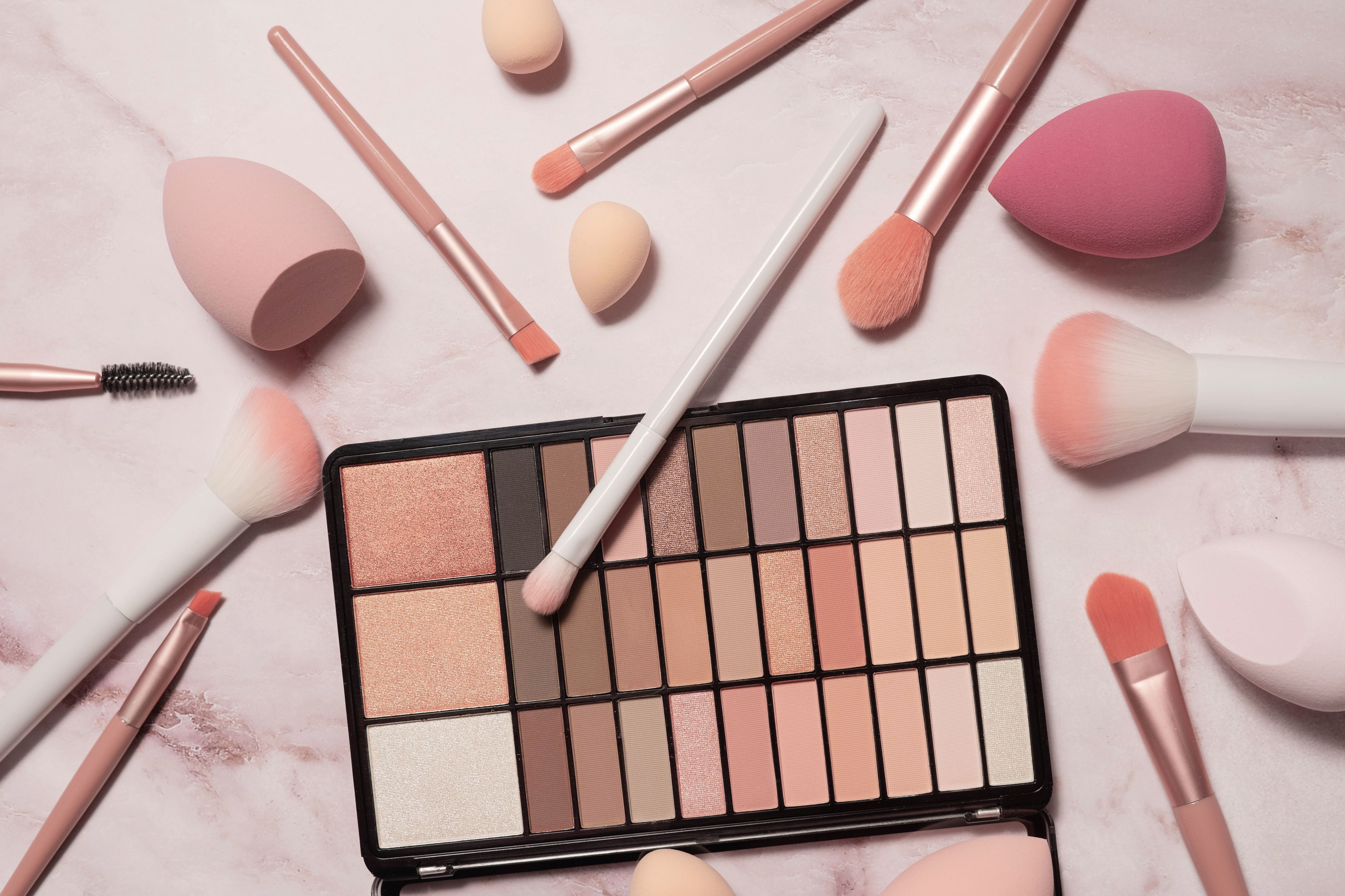 makeup routine
