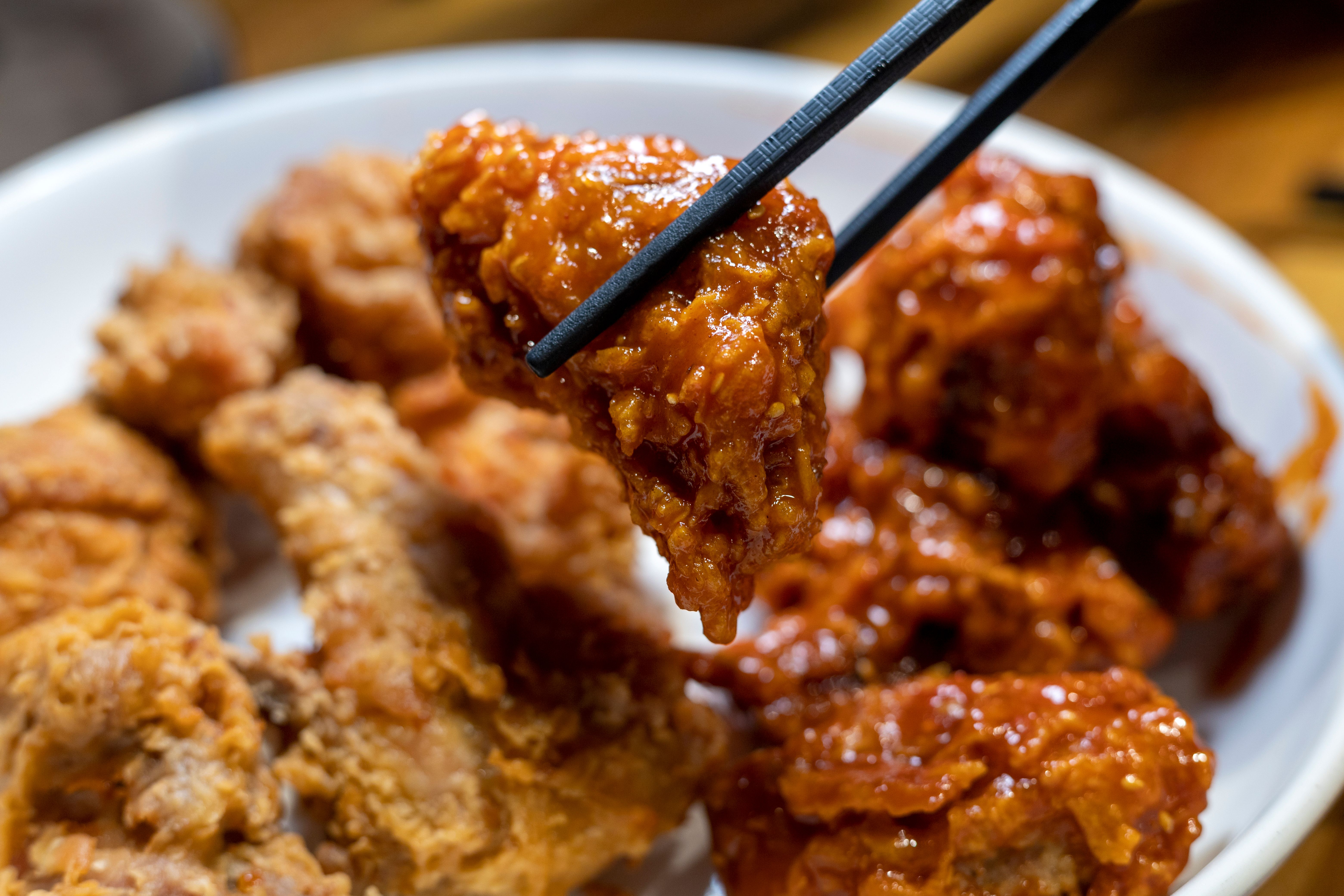 spicy korean fried chicken