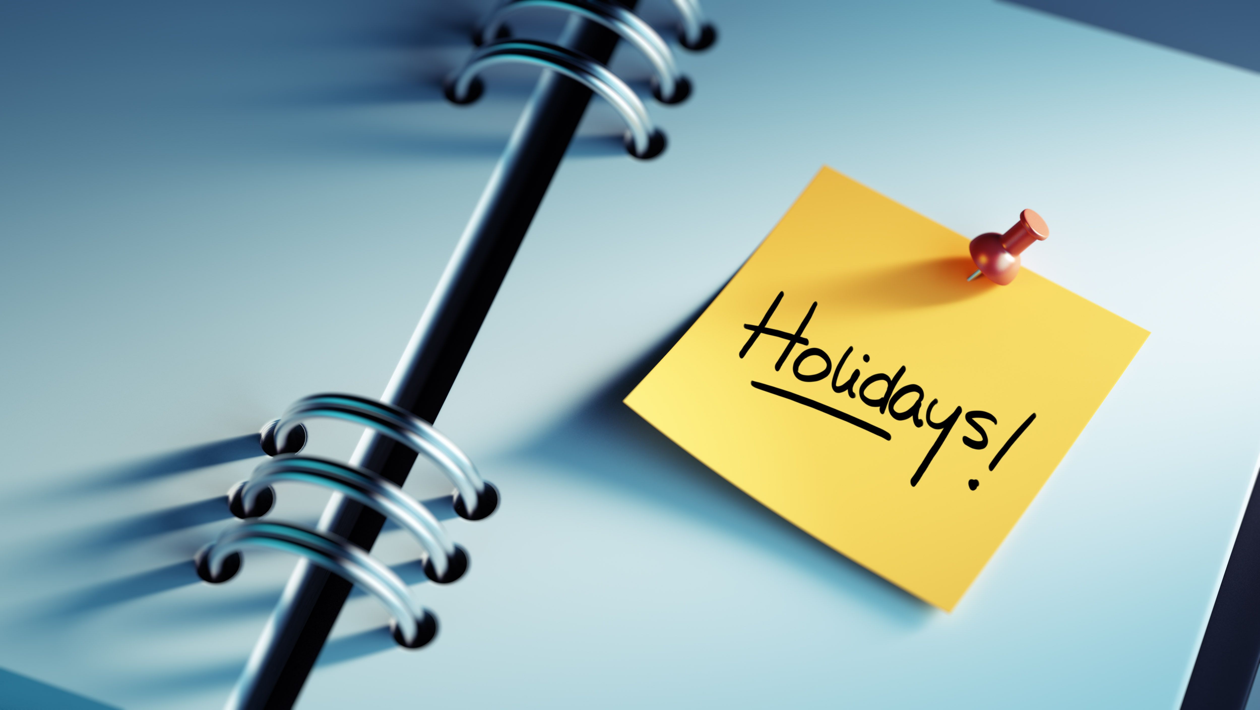 post-holiday strategy