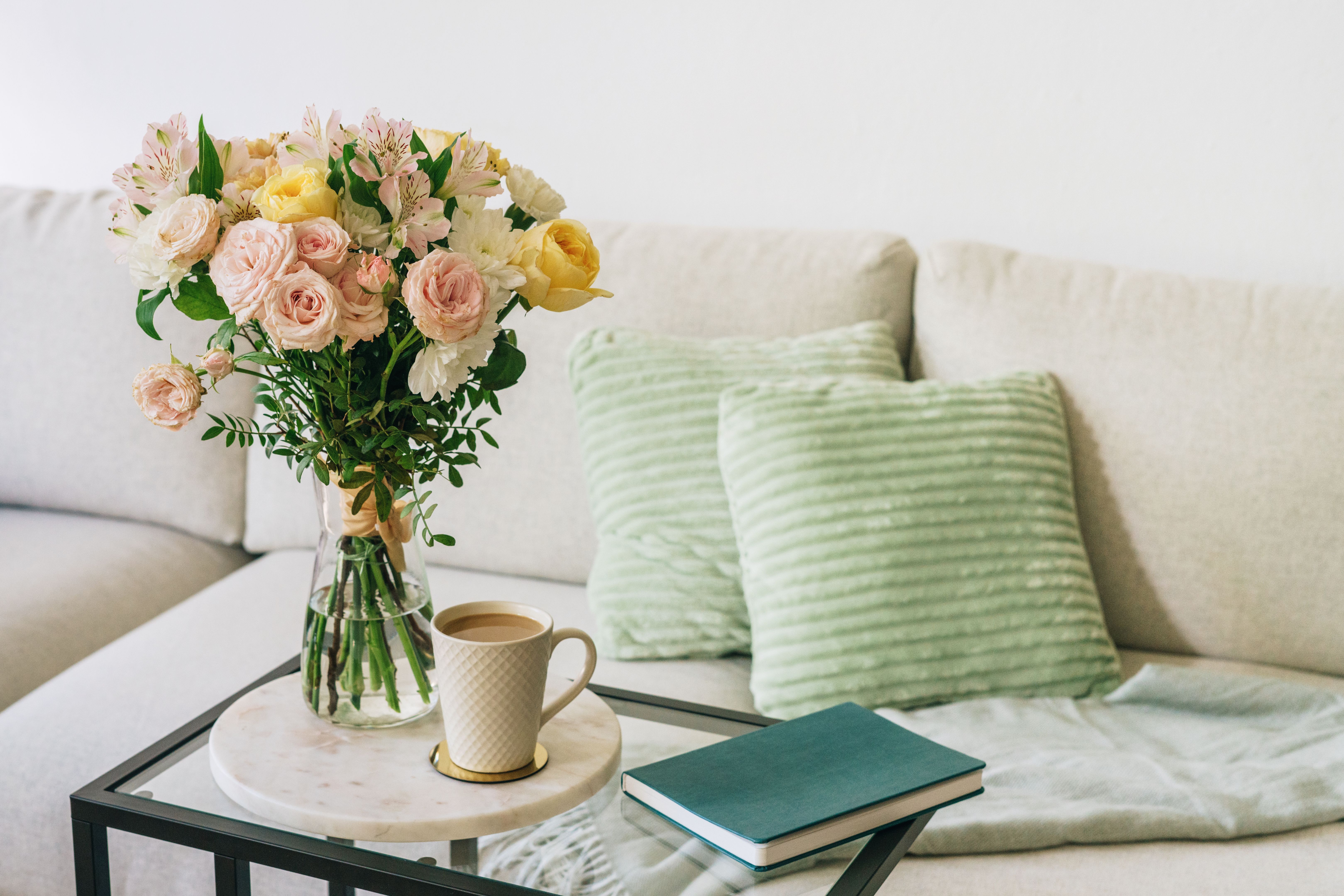home floral arrangement
