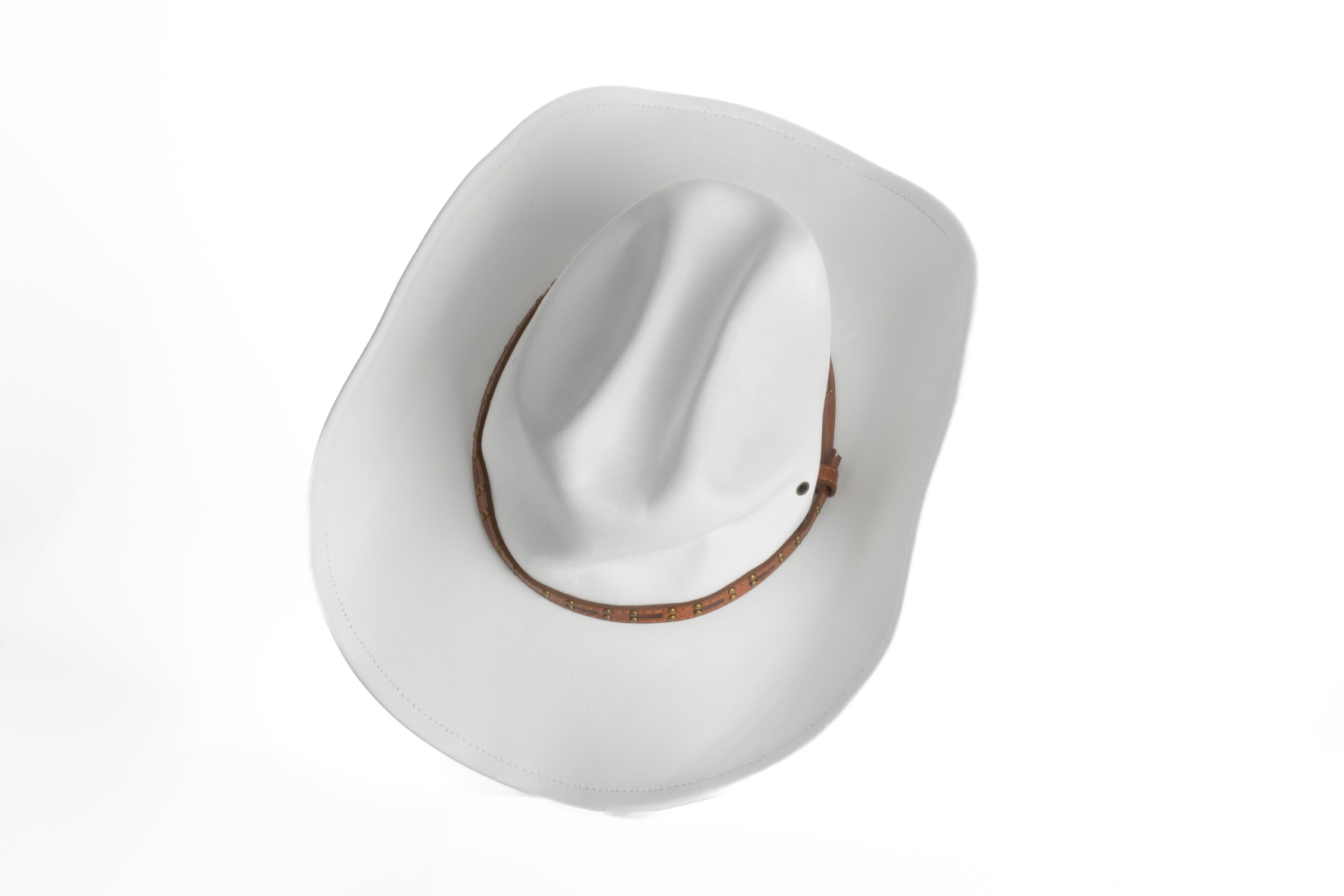 custom cowboy hat details