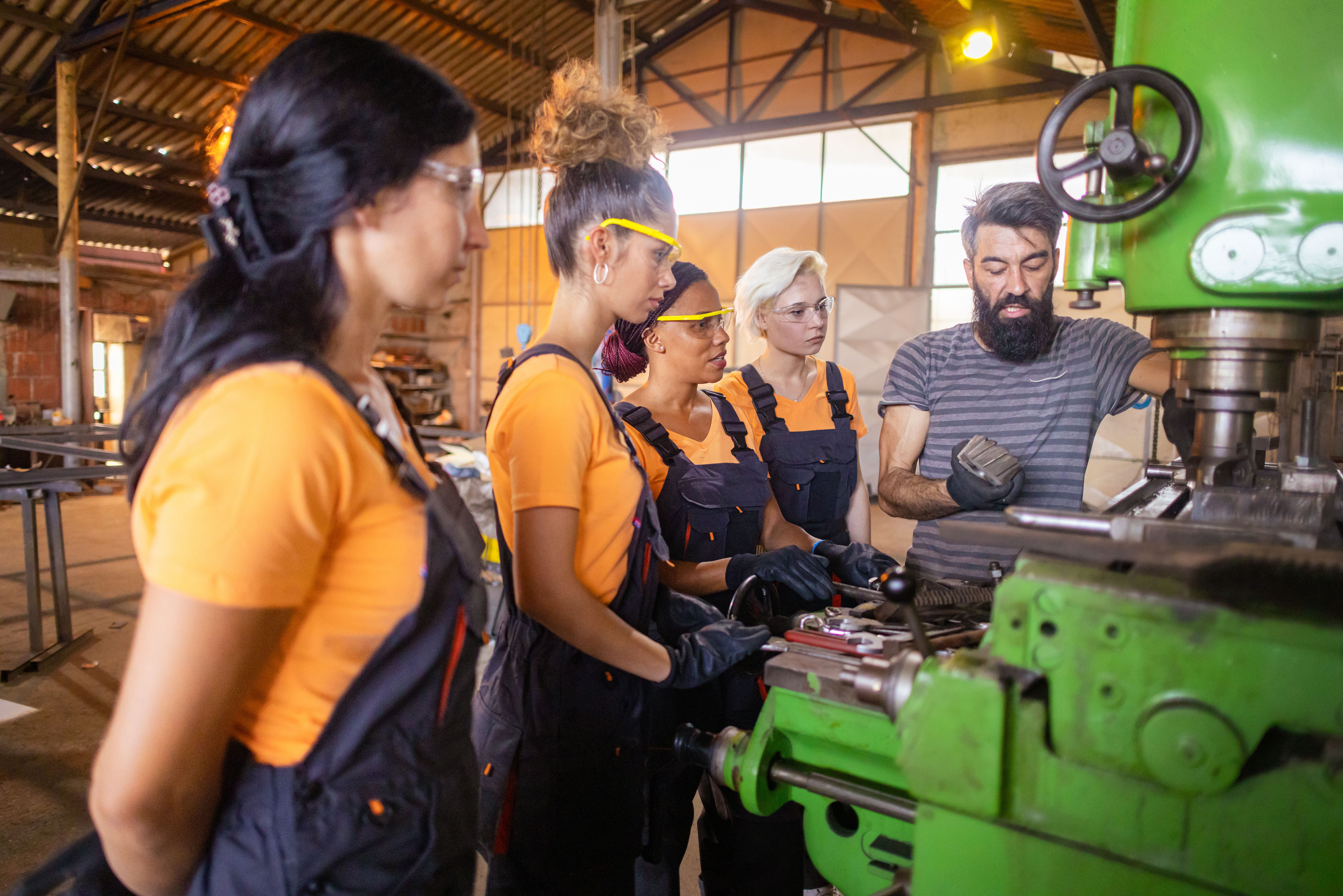 steel factory training