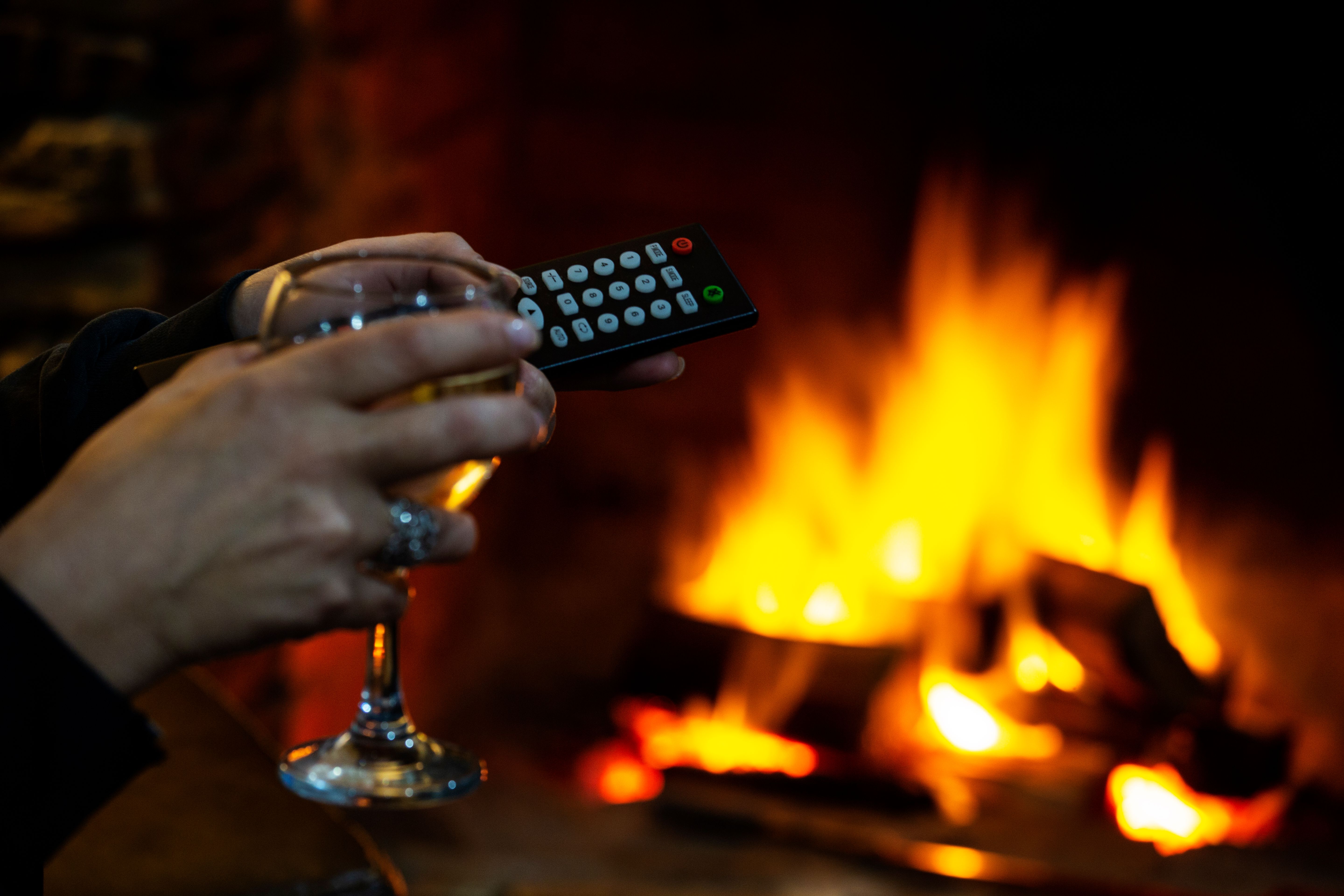 fireplace remote control