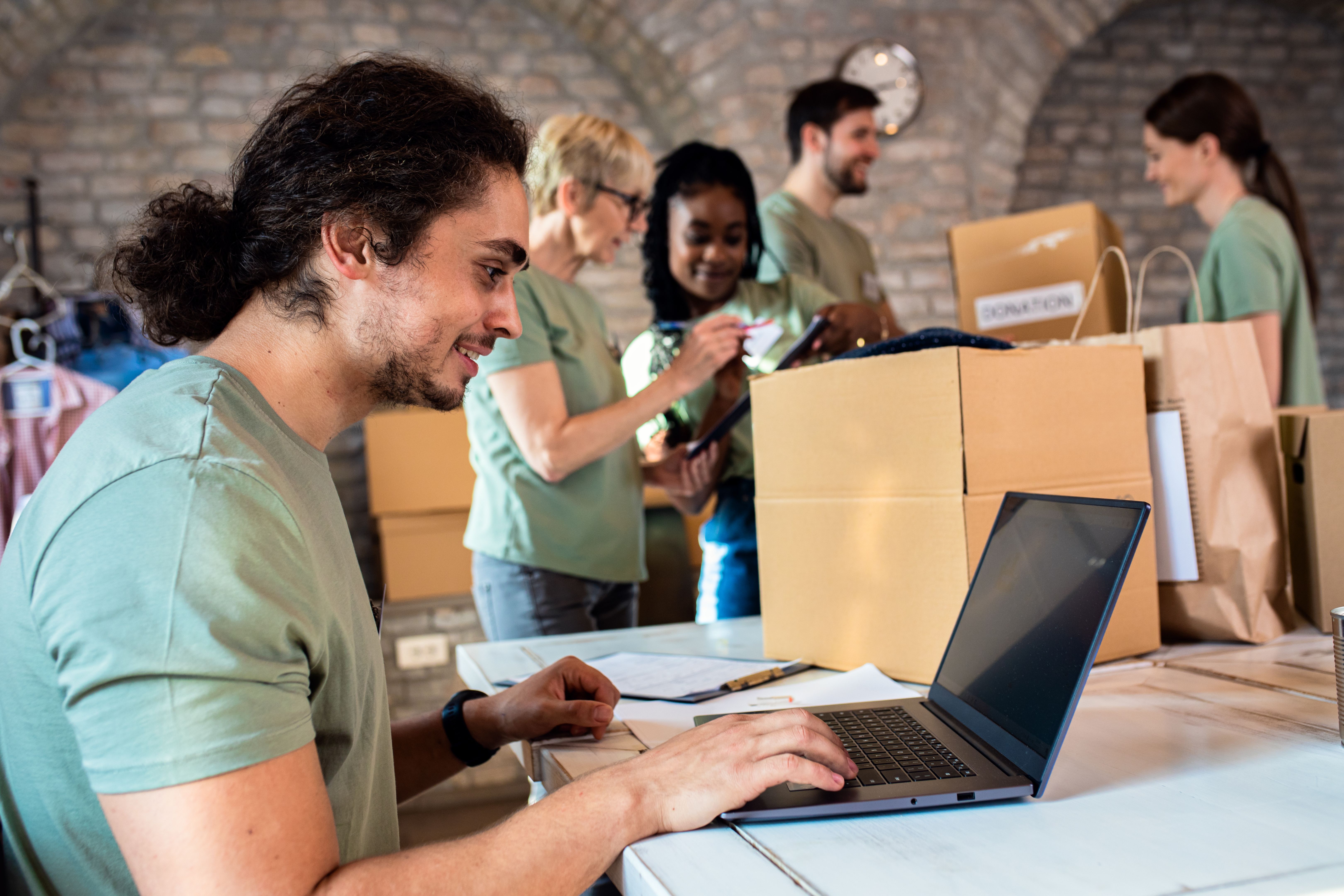 nonprofit team digital