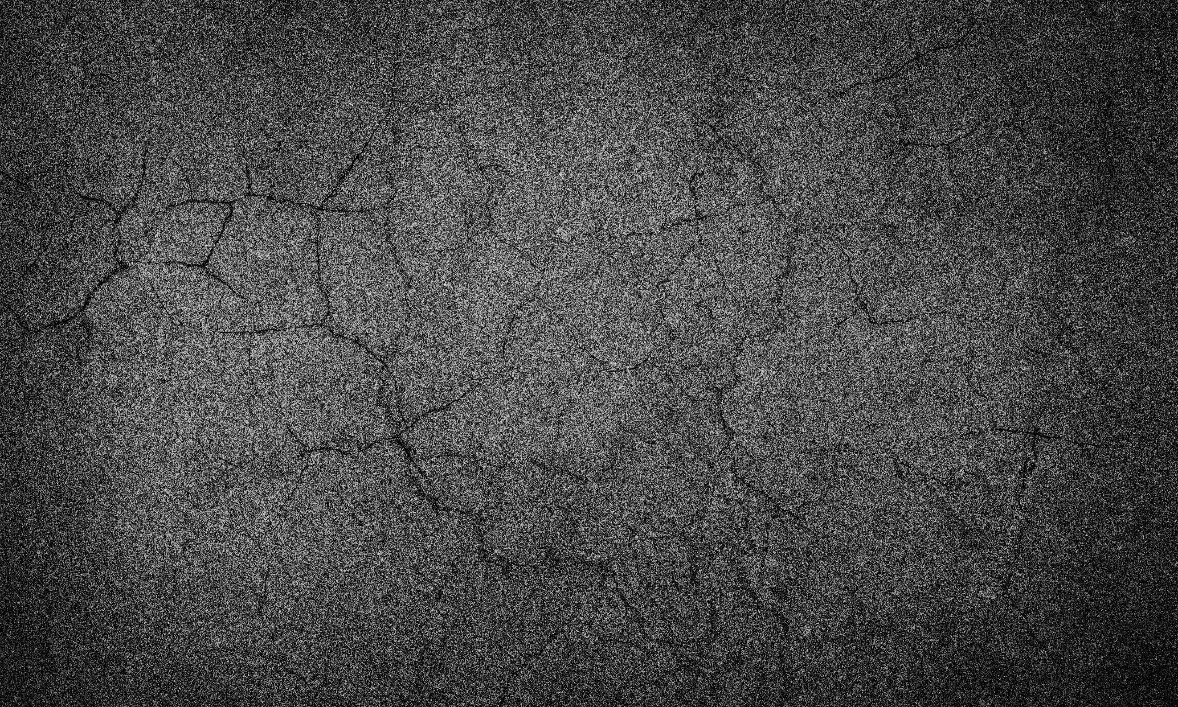 cracks in asphalt