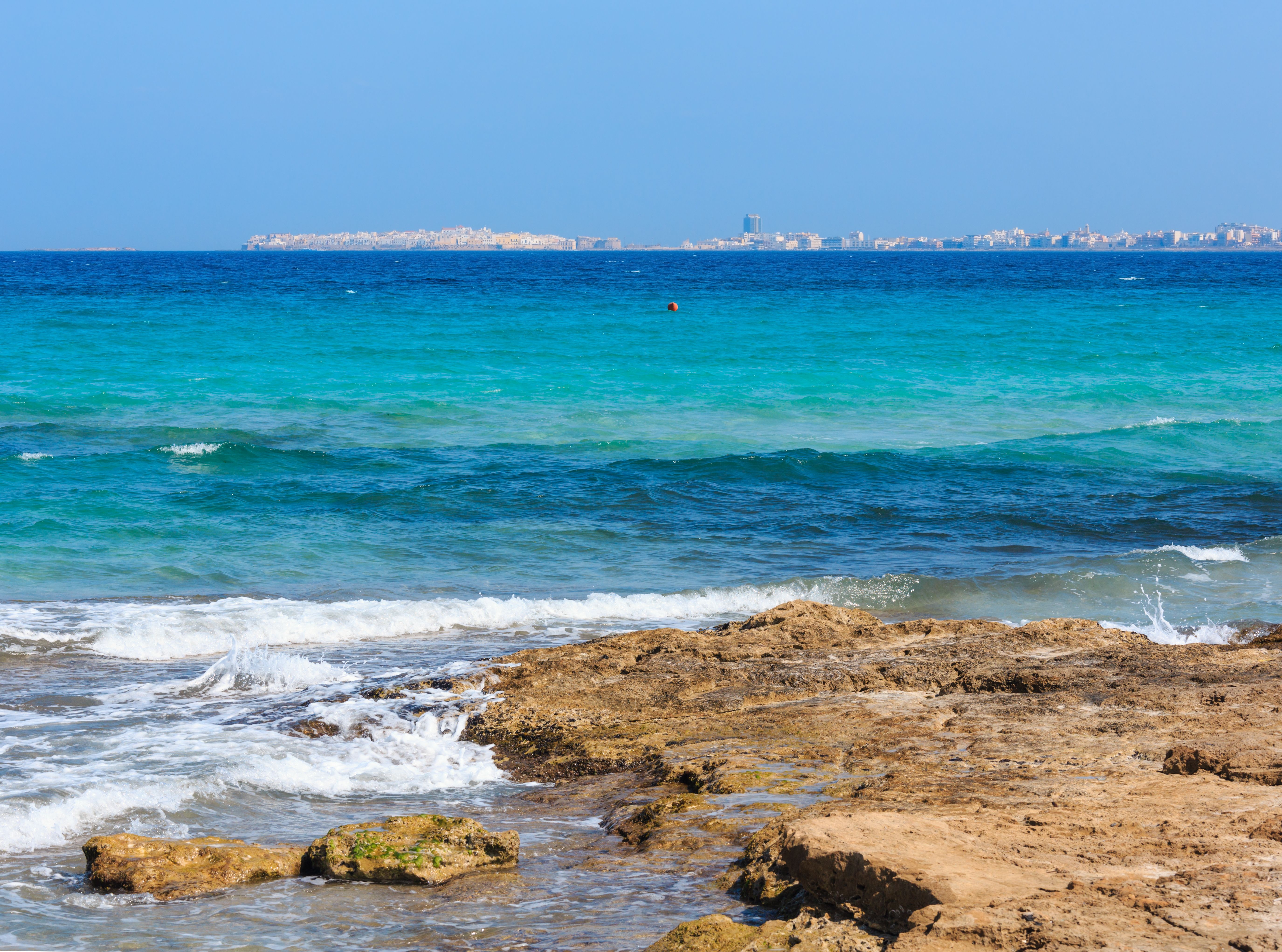 Beach Punta della Suina, Salento, Italy