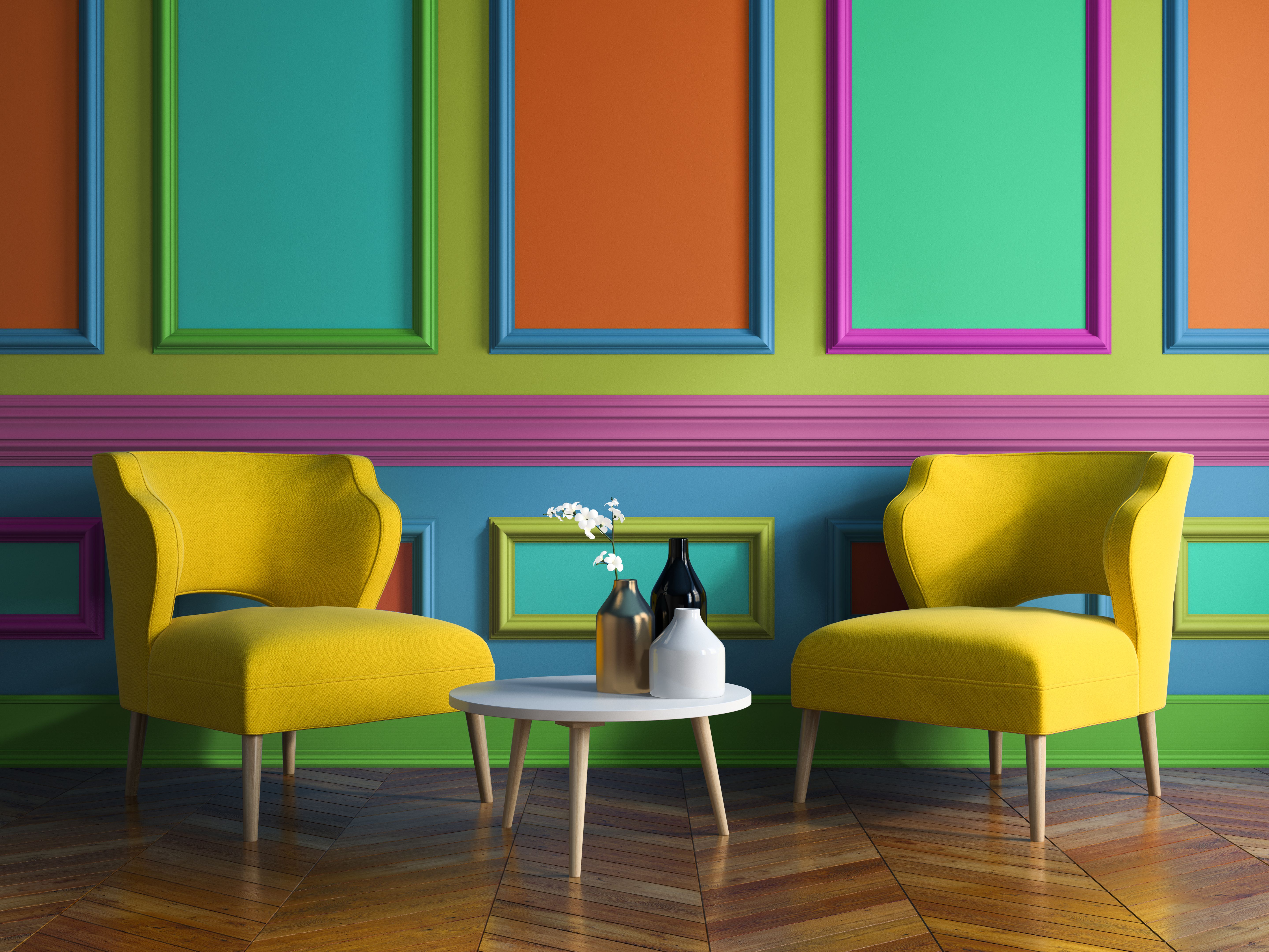 colorful room