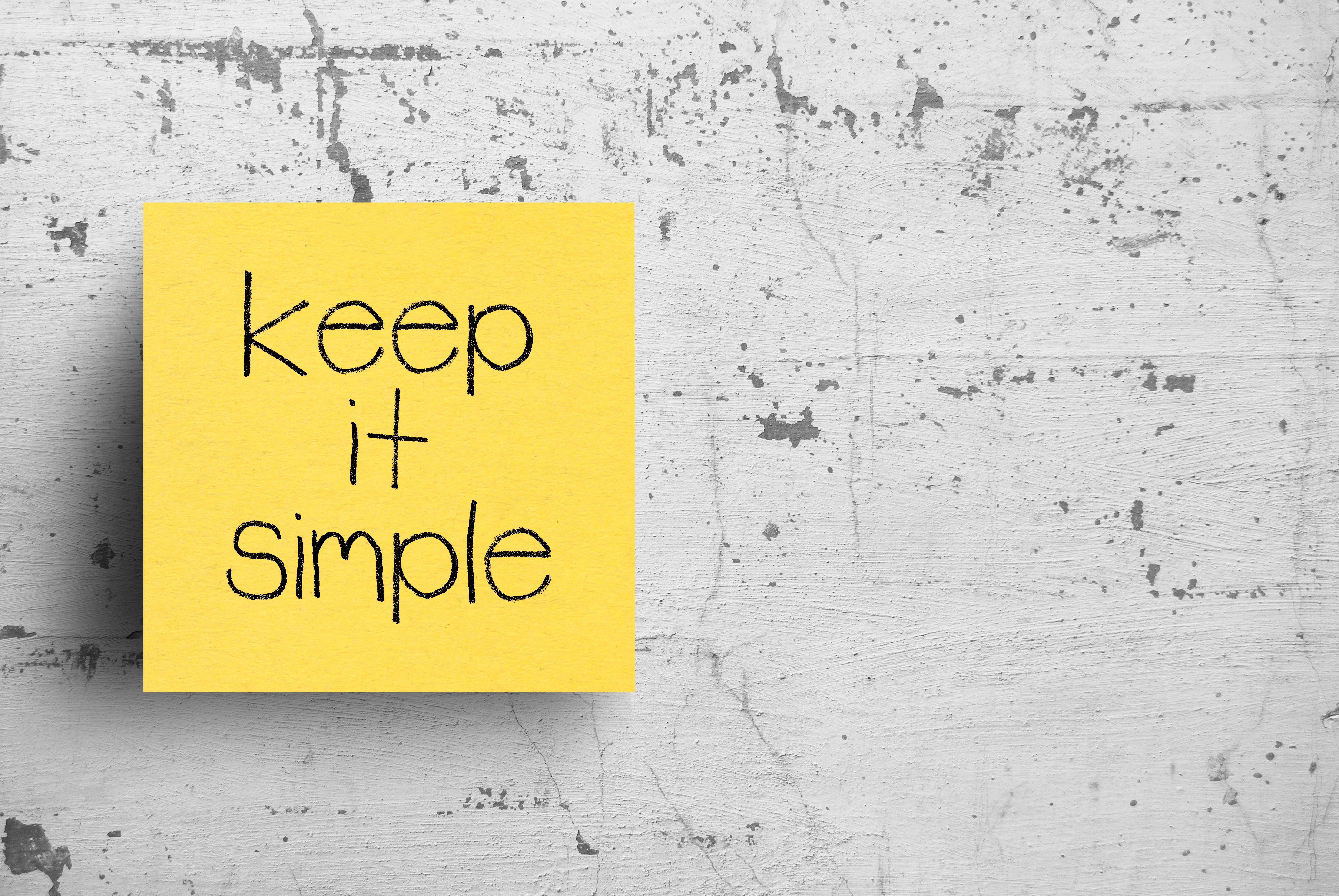 social media simplicity