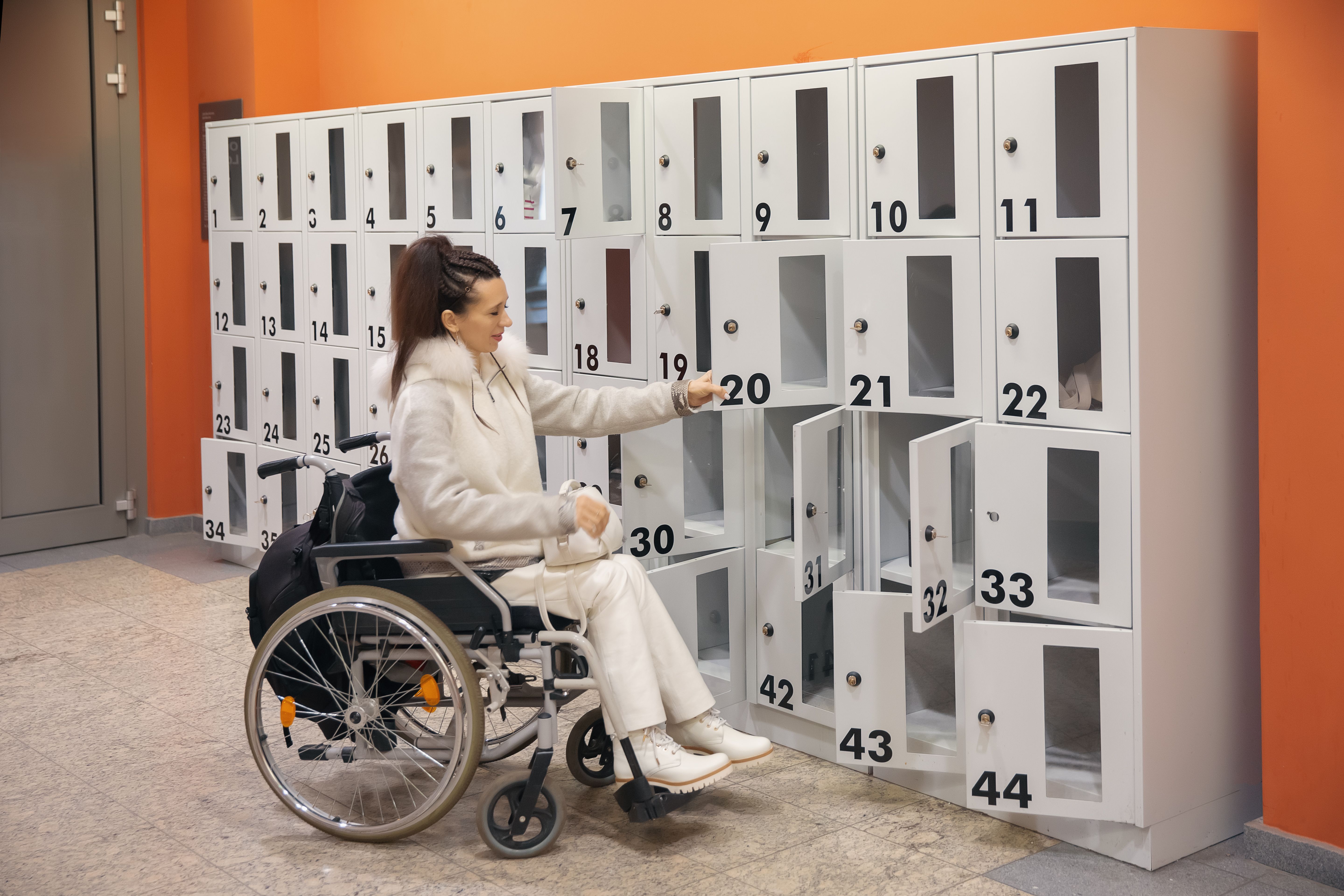 mobility scooter storage