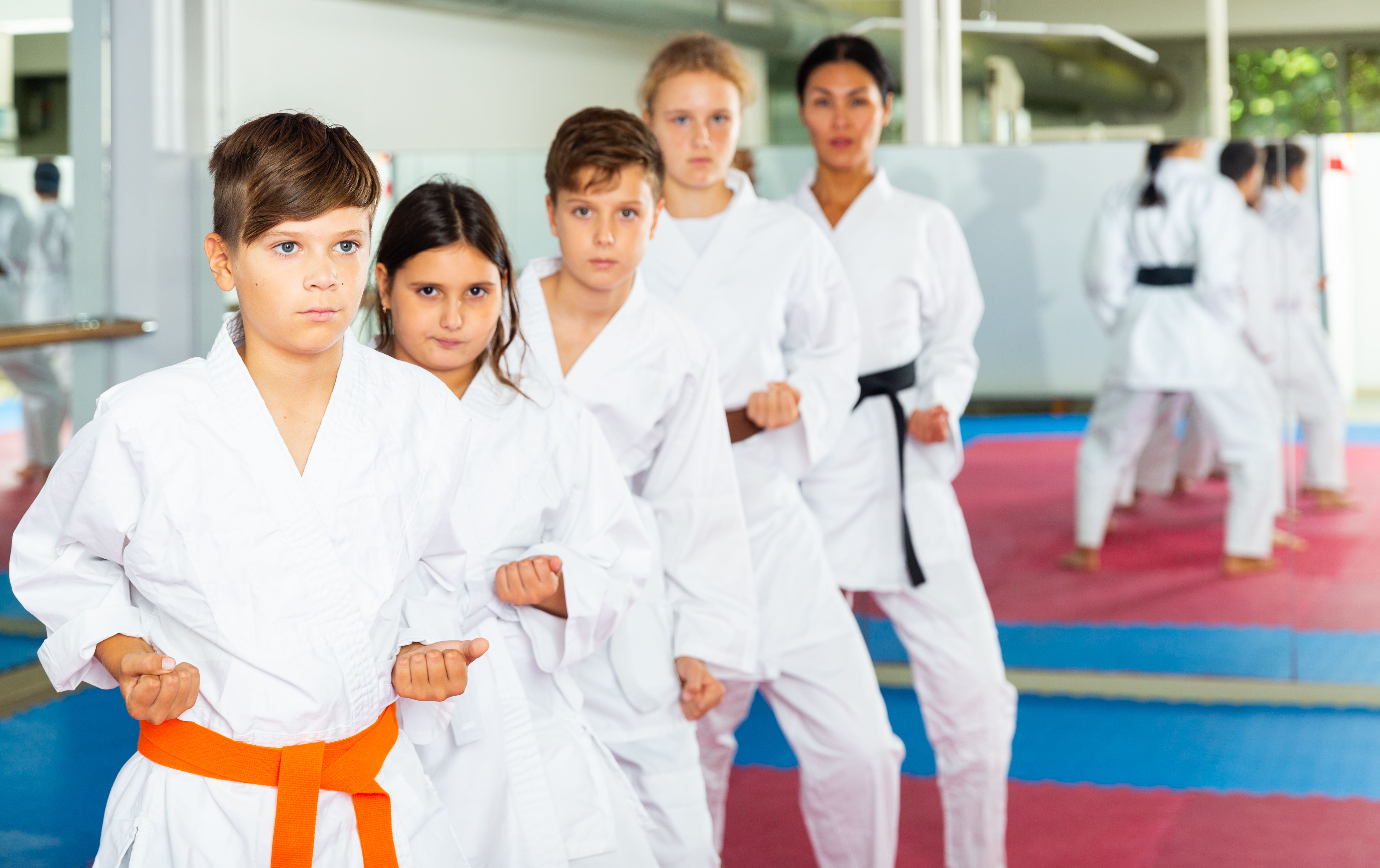 karate team kids