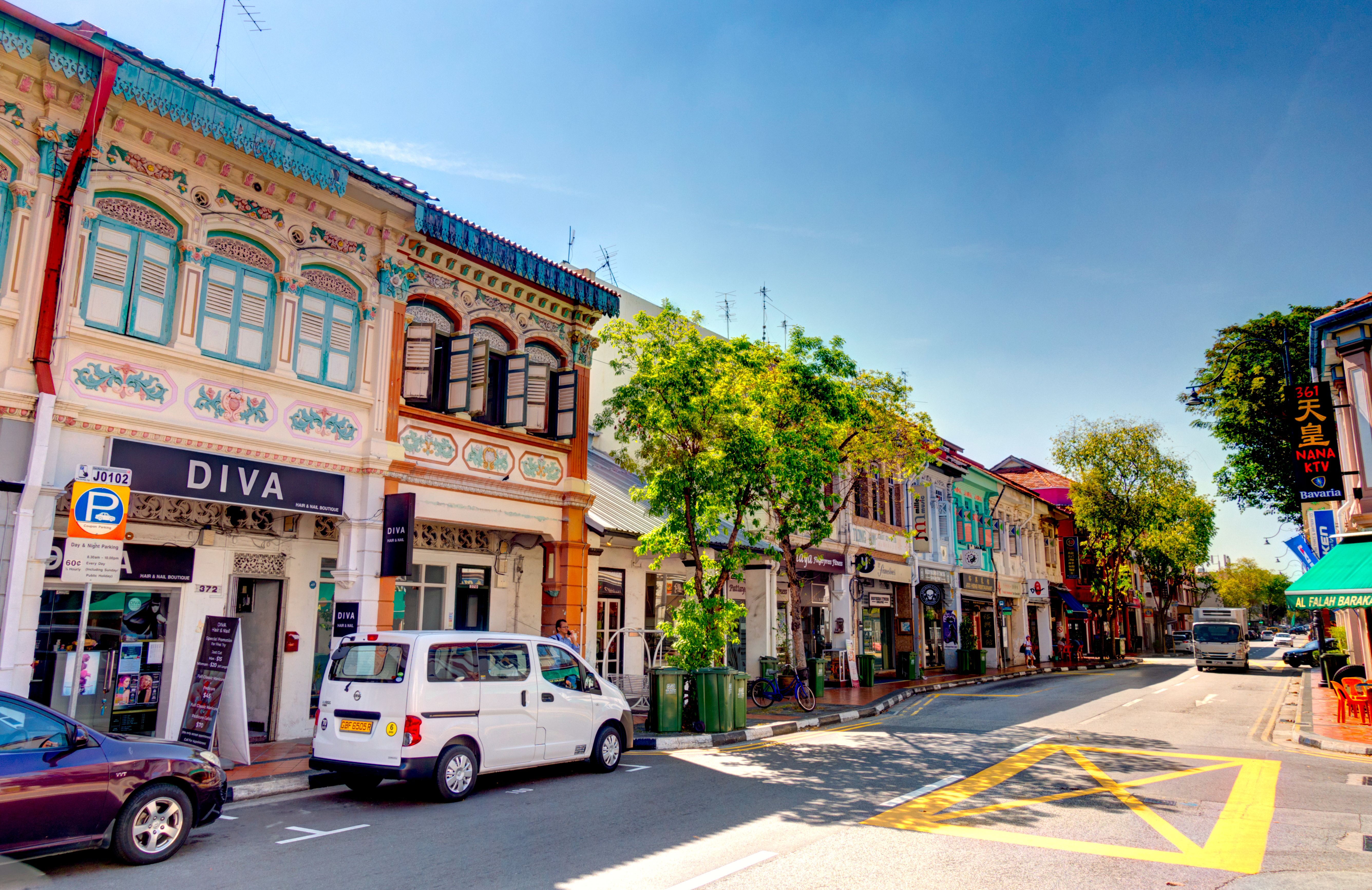 Peranakan houses in Singapore