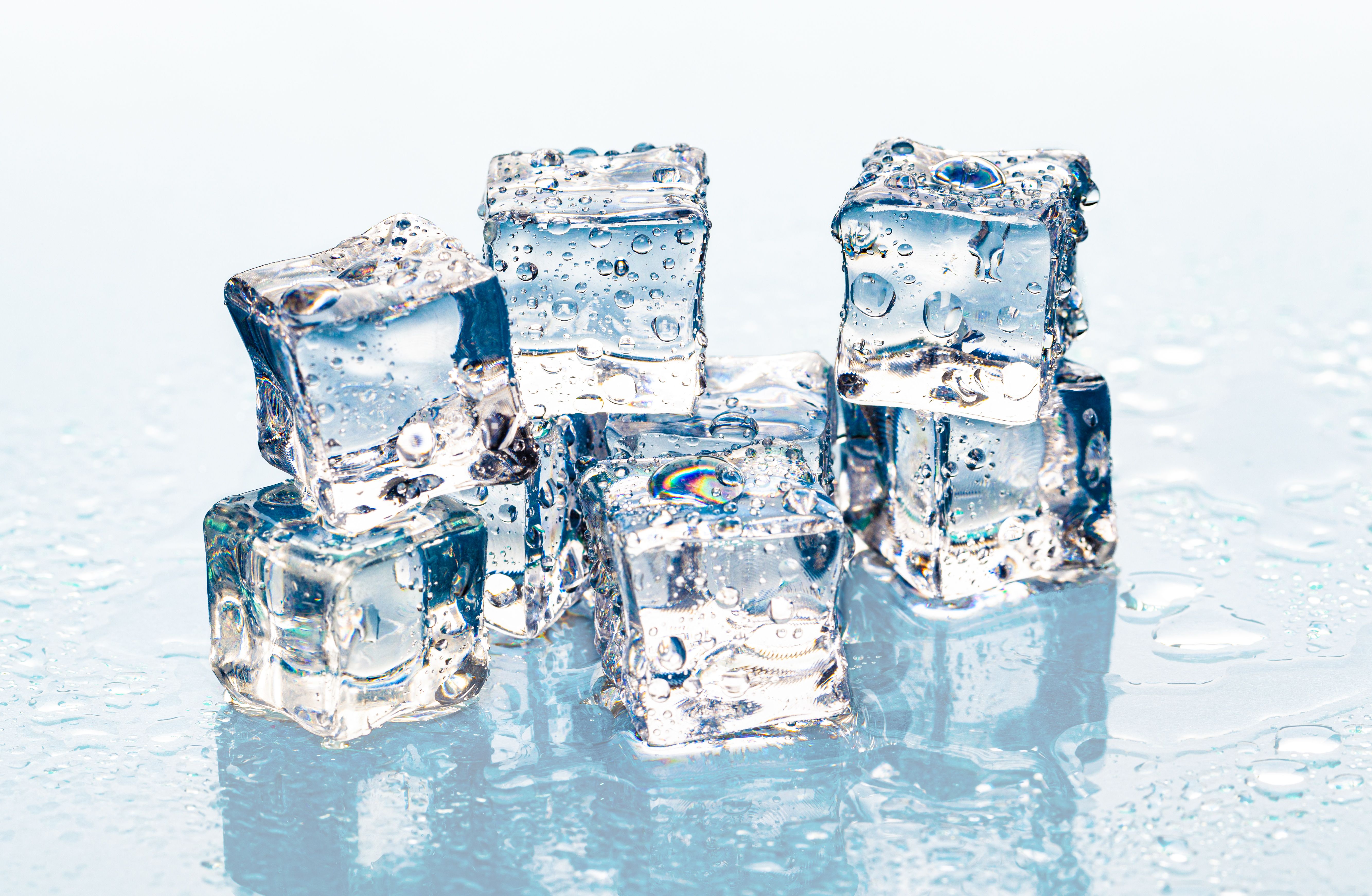 ice cubes clear