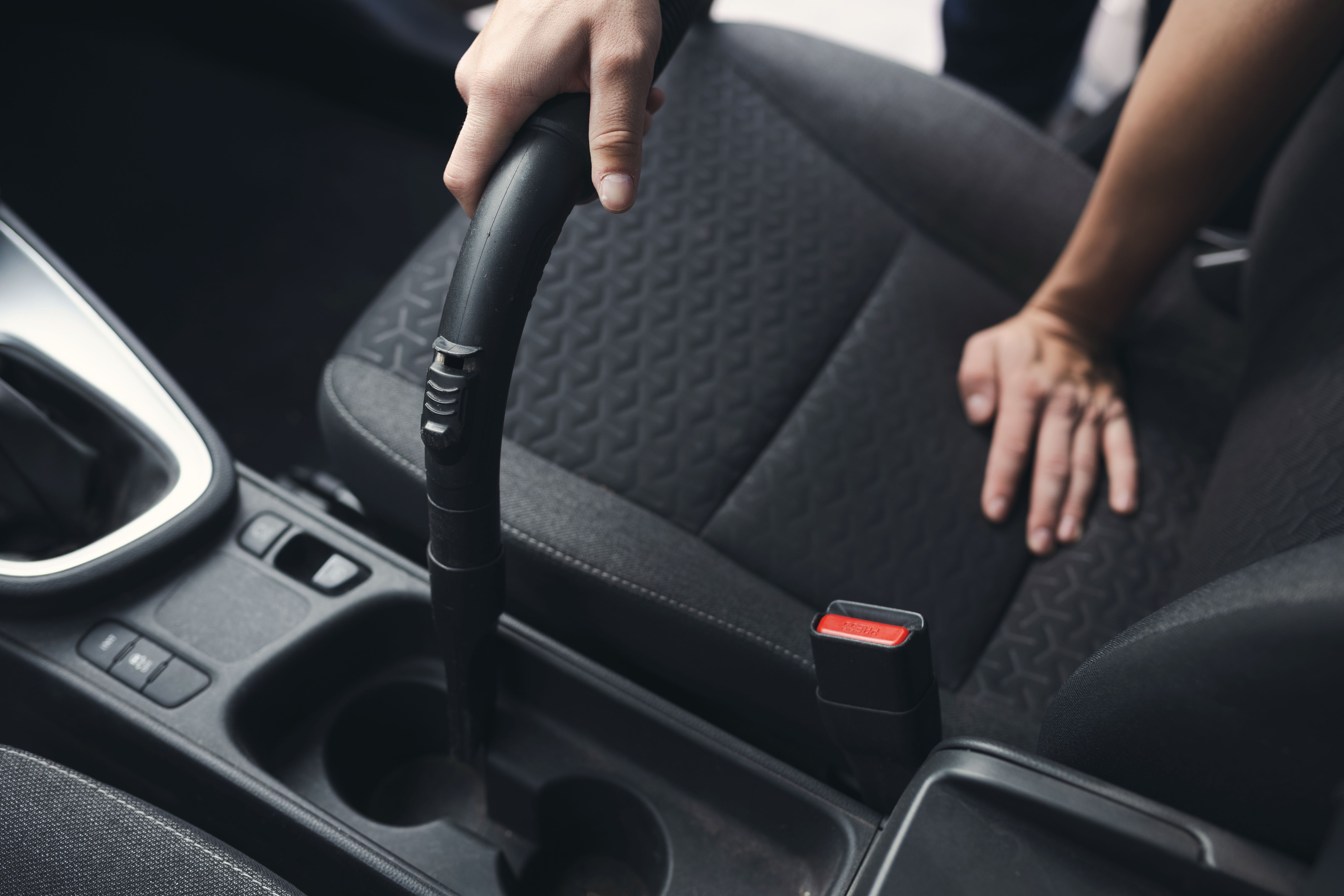 interior car cleaning