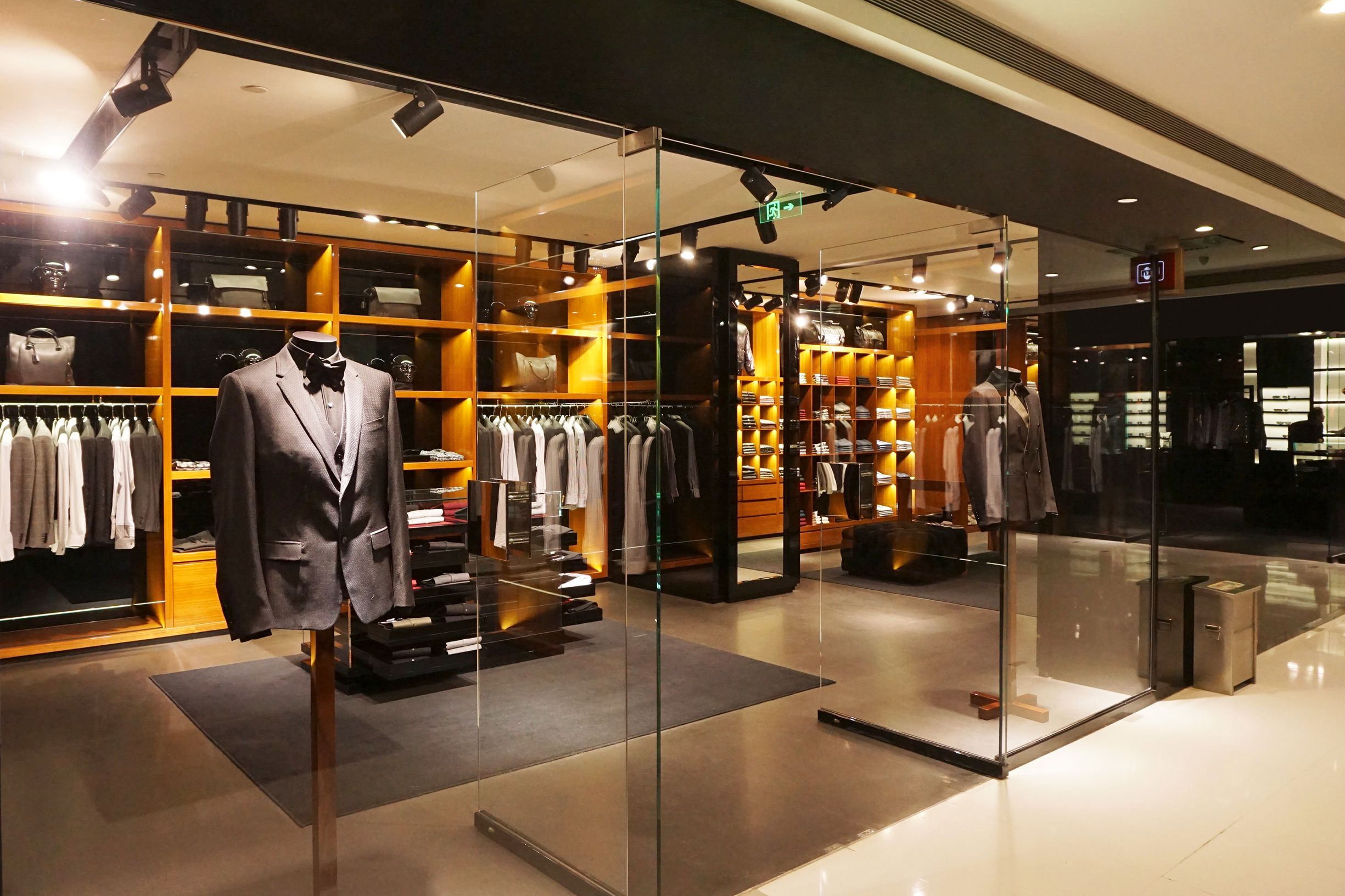 luxury retail interior