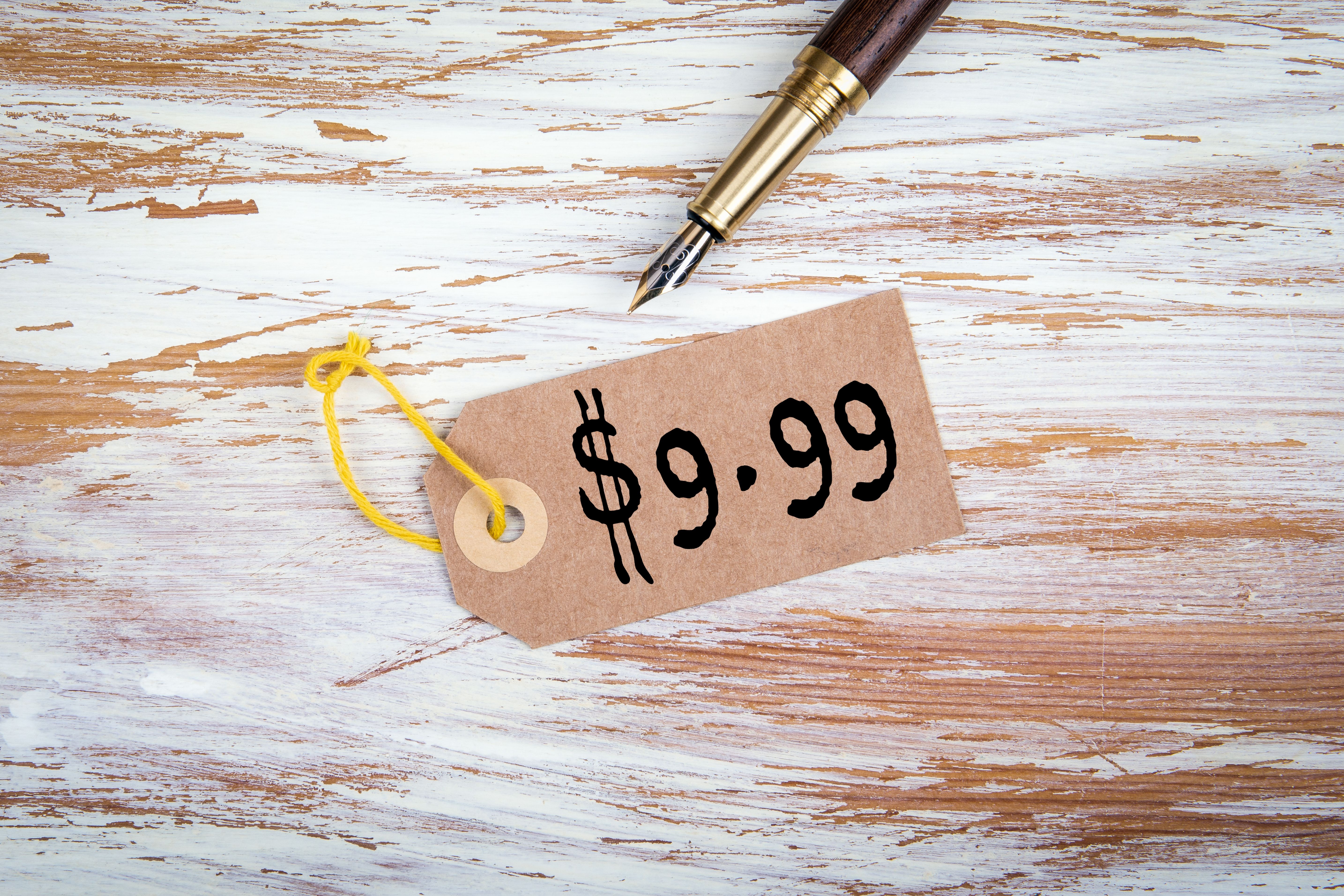 e-cigarette price tag