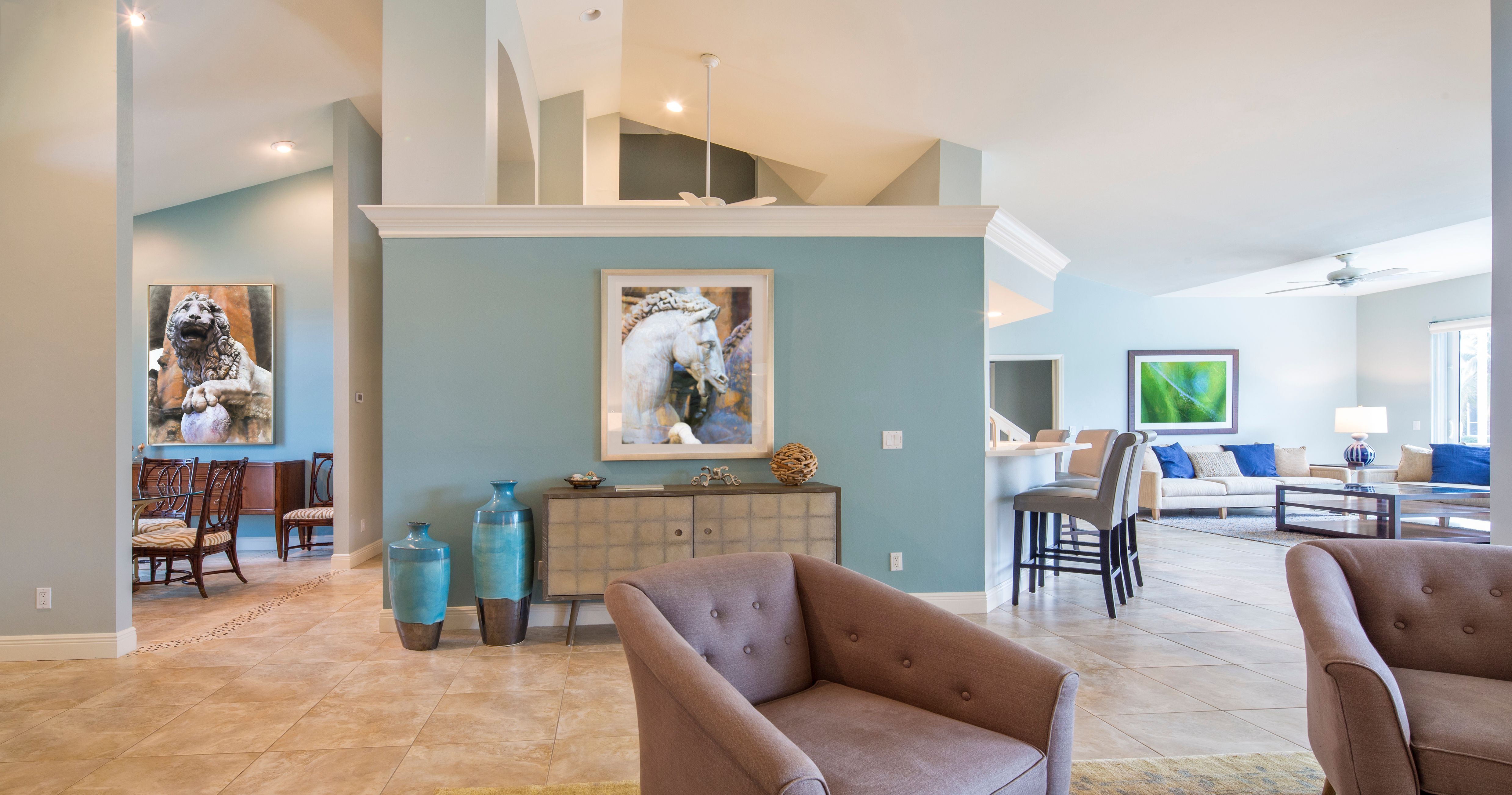 Open Living Space in a Beautiful Contemporary Home