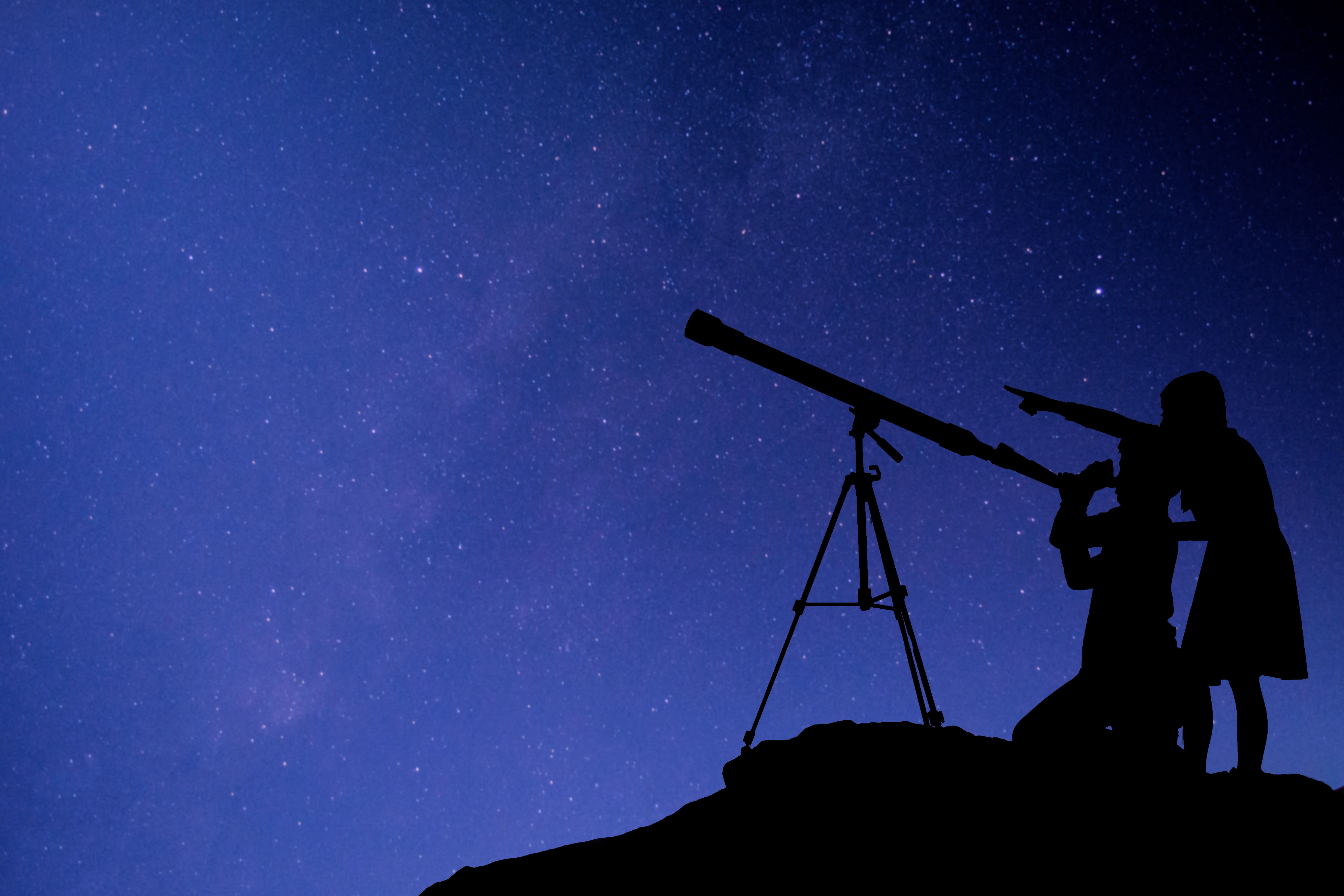 telescope night sky