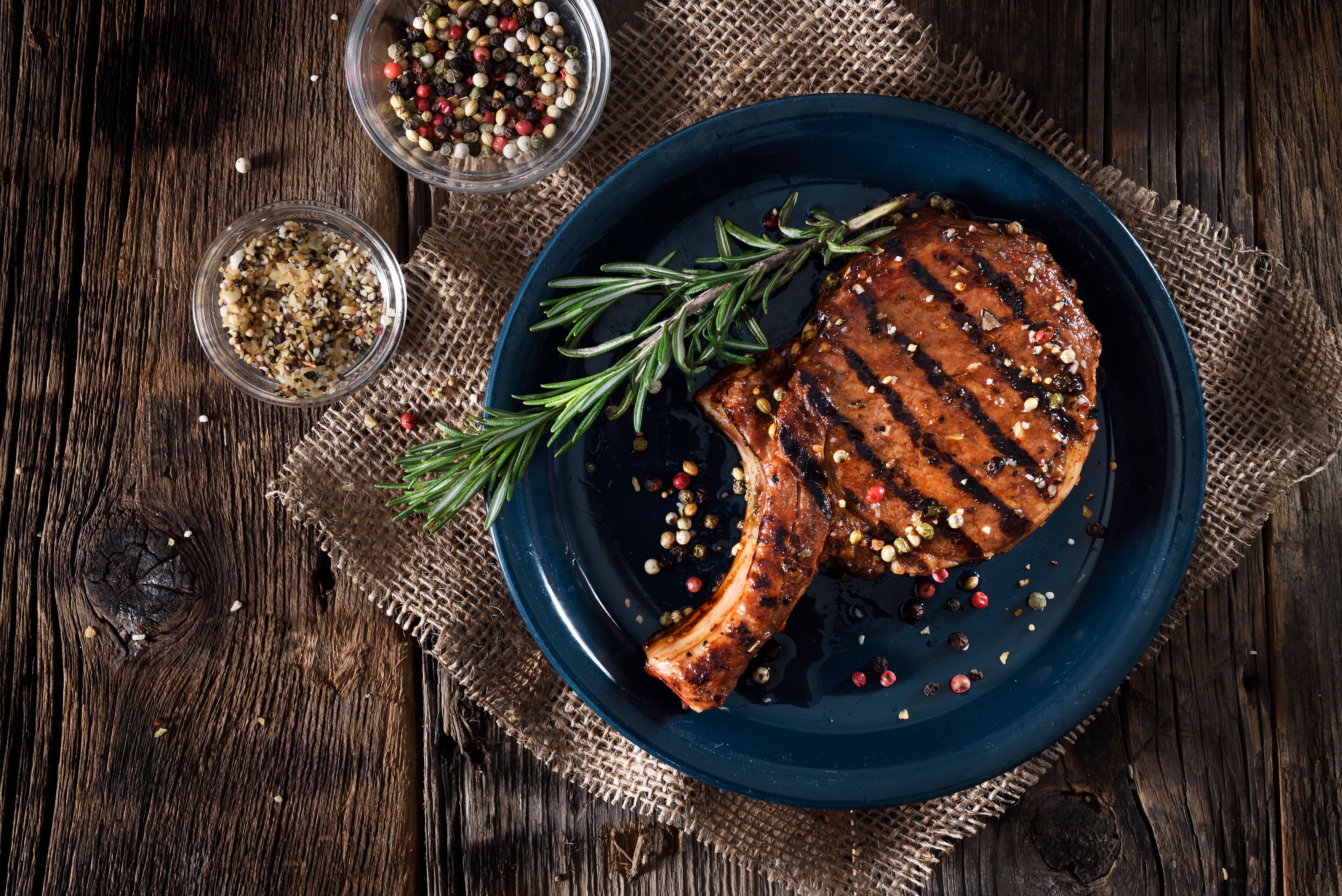grilled pork