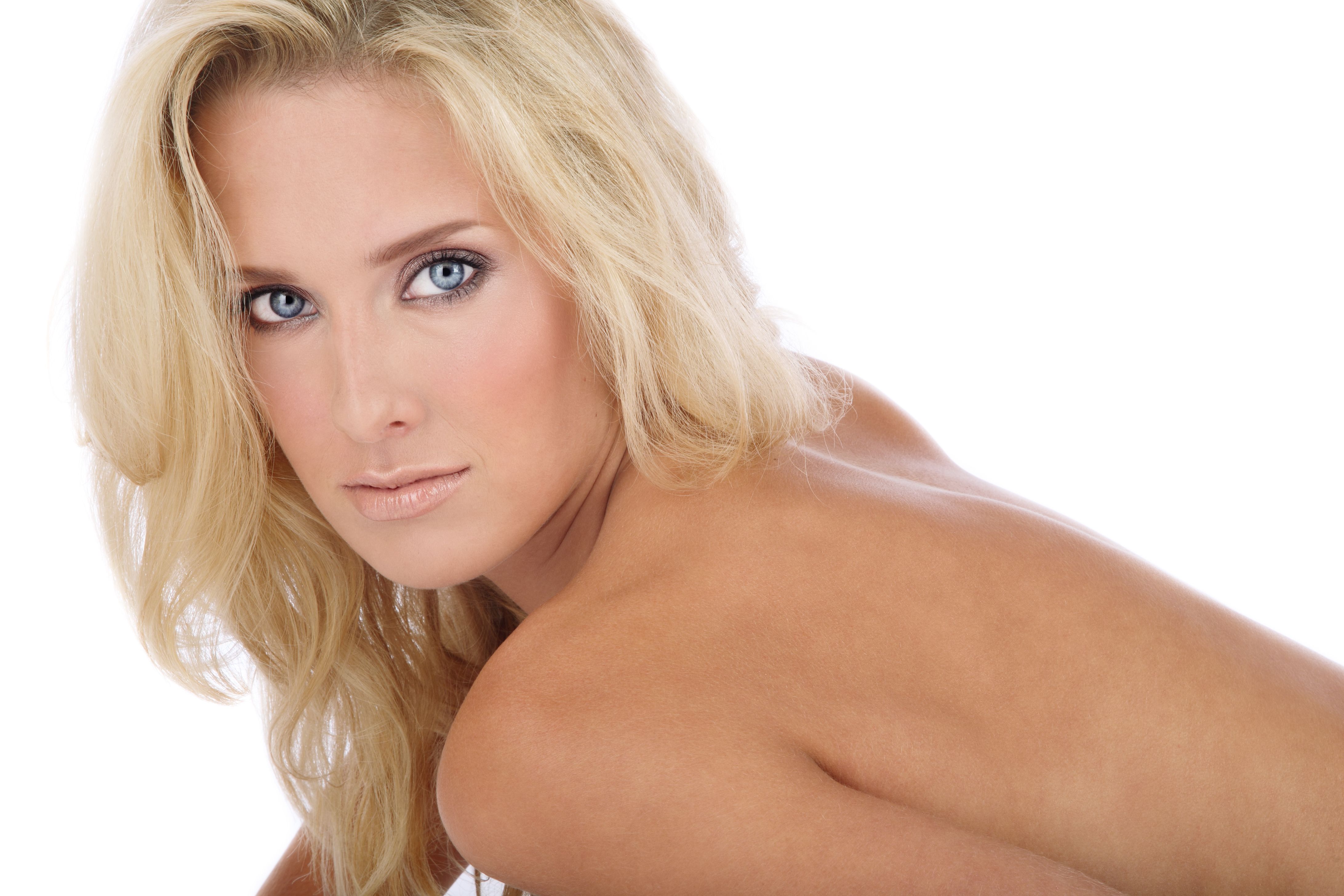 Beautiful tanned blonde