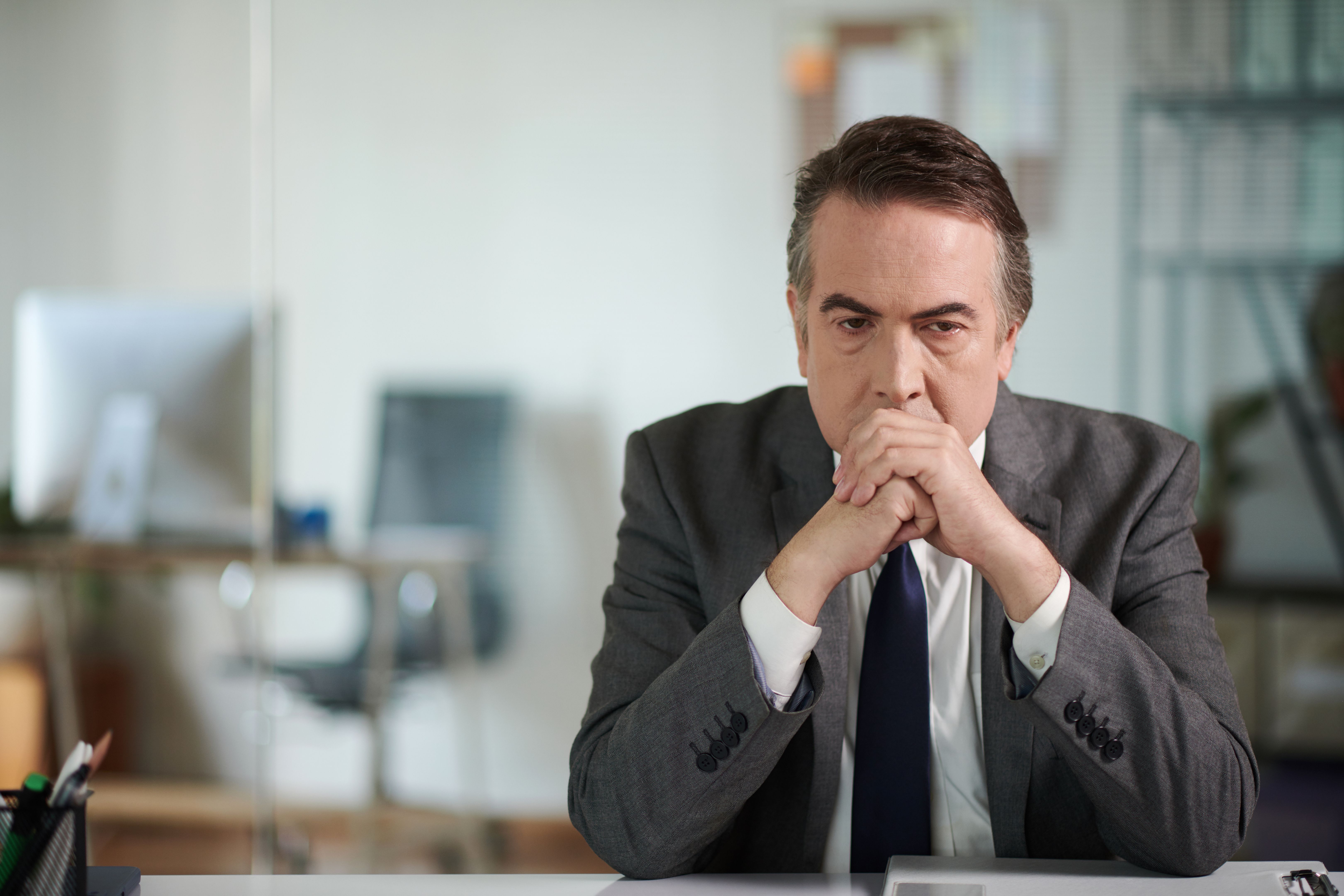 stressed lawyer