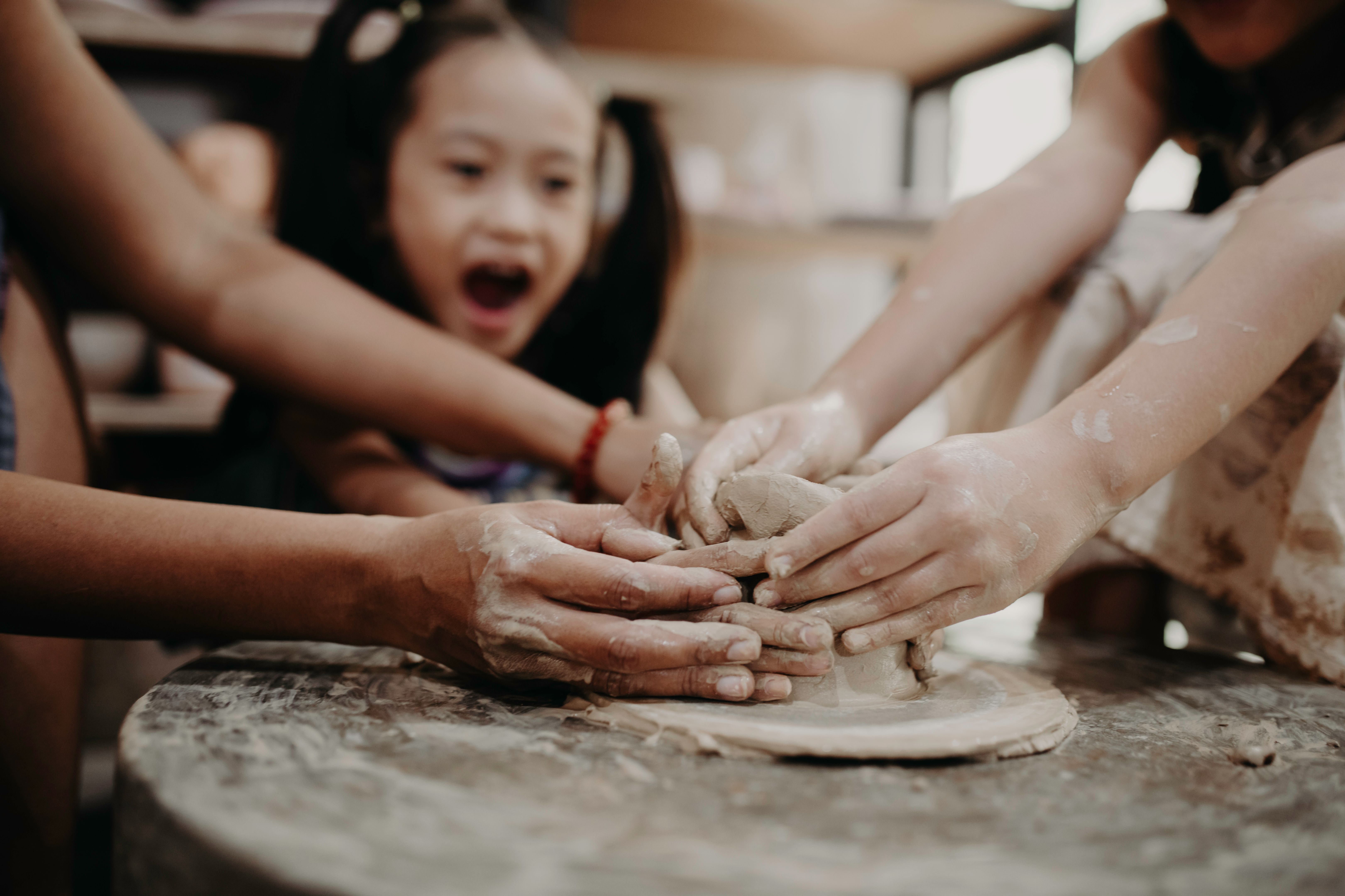 children pottery class