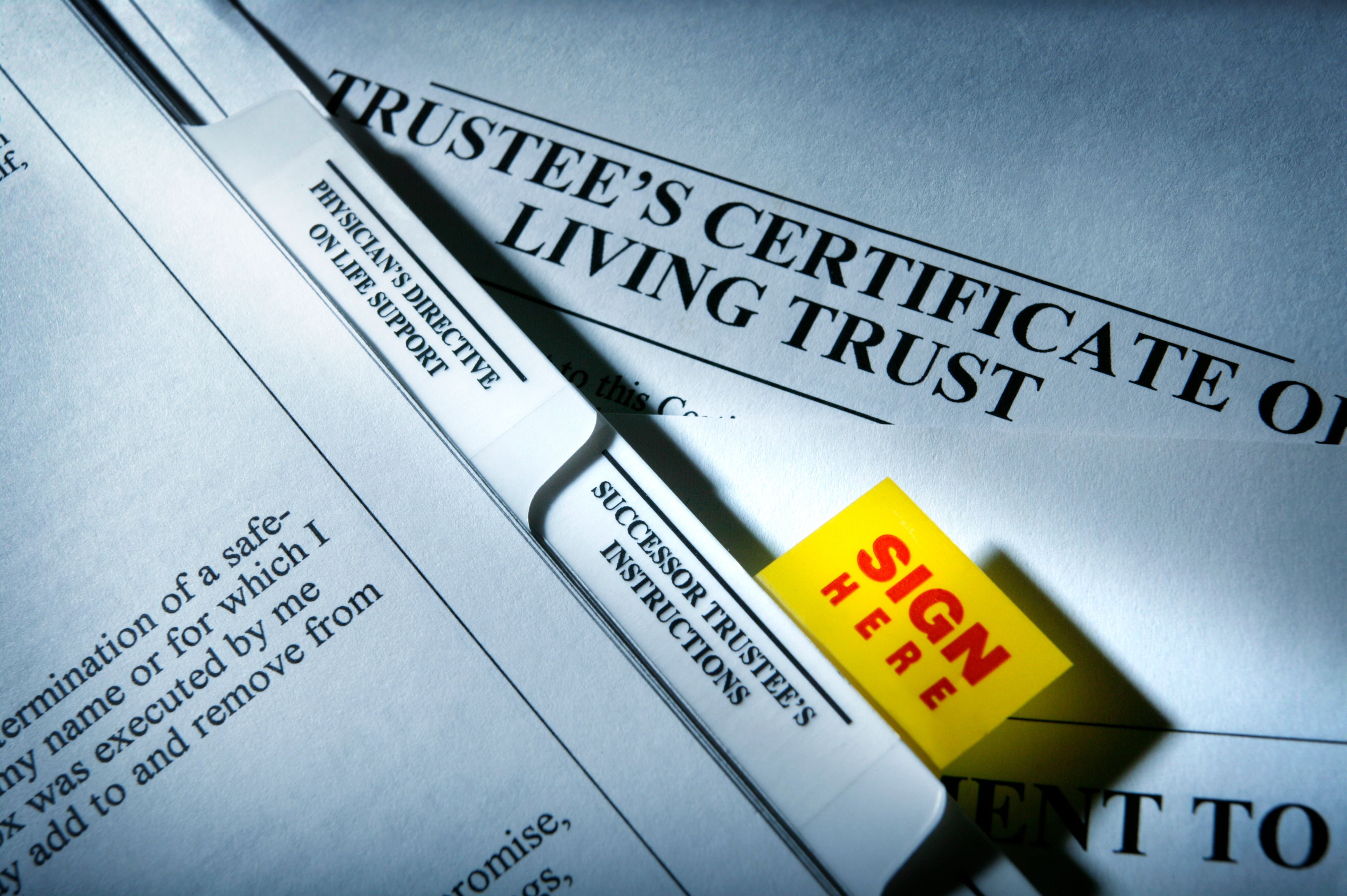 living trust documents