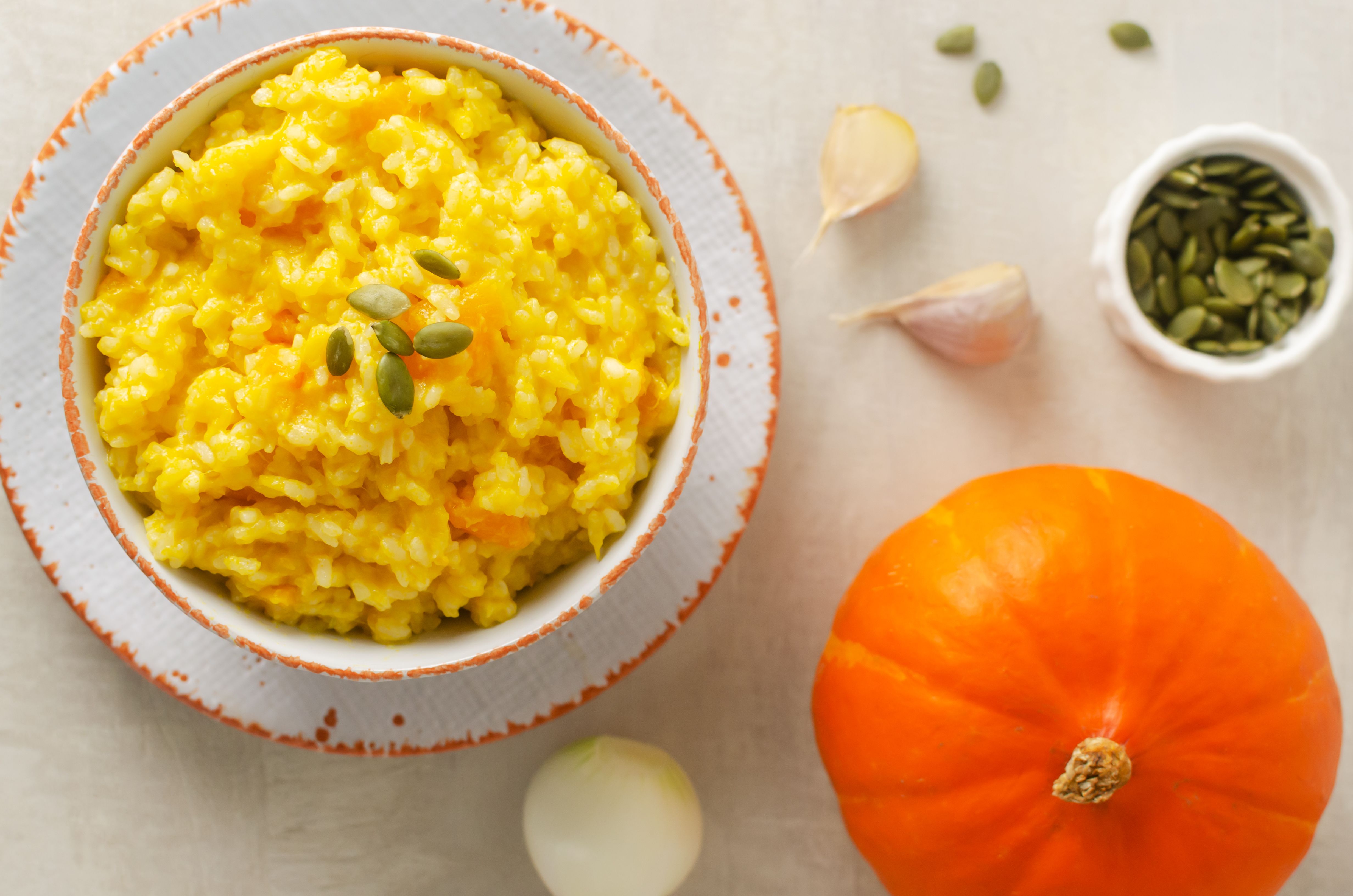 pumpkin risotto