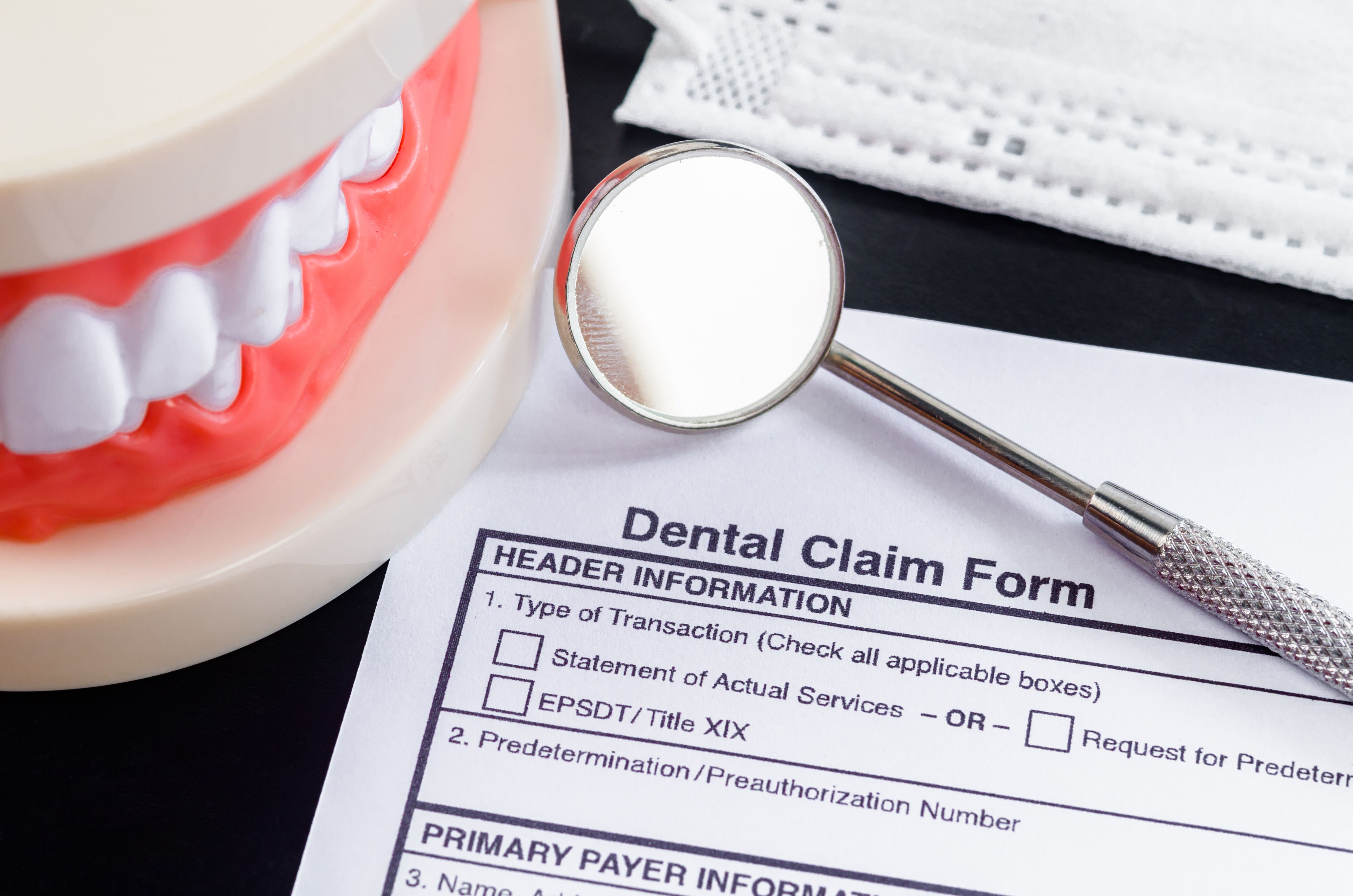 incomplete dental claim