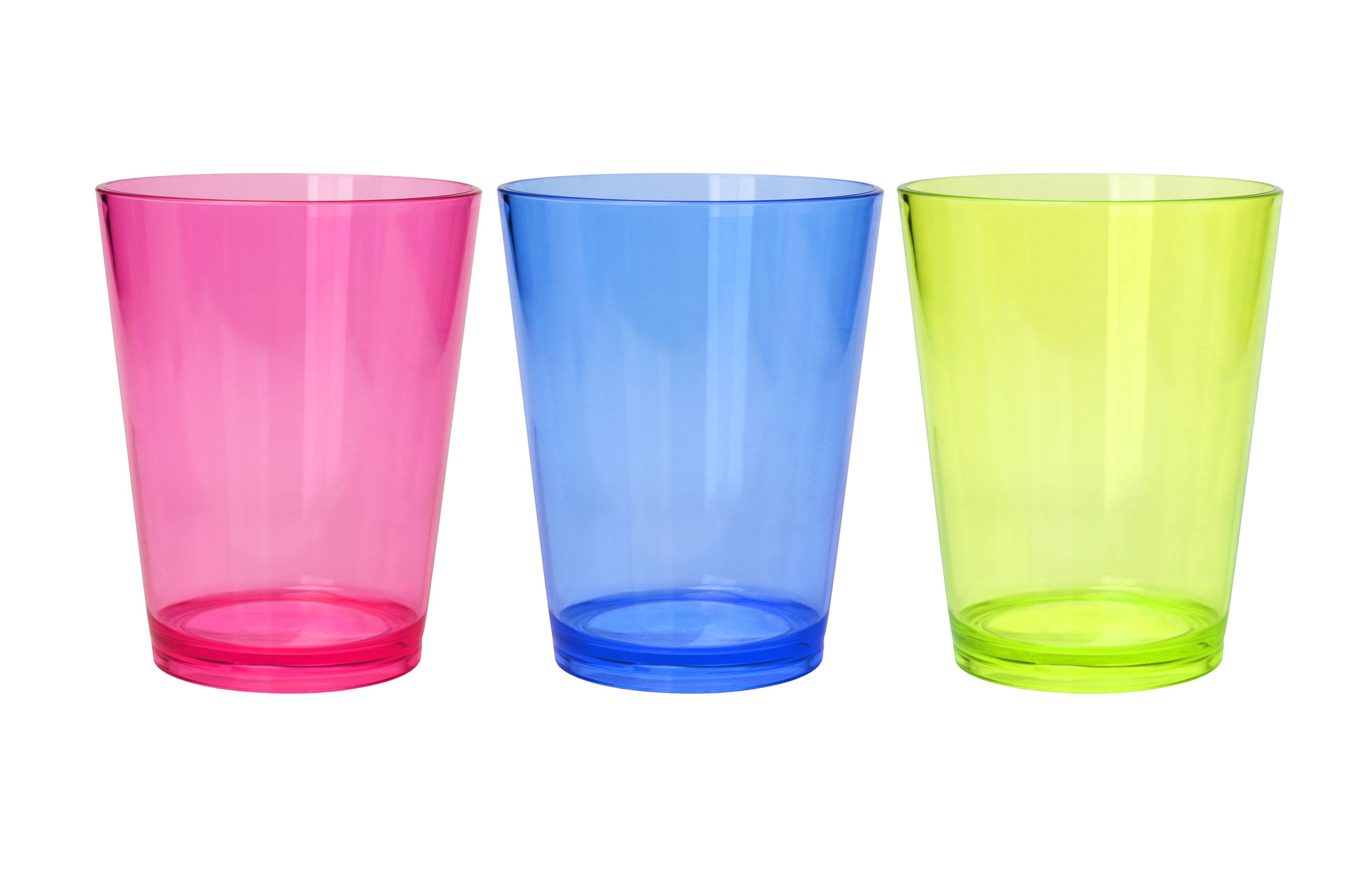 colorful glassware