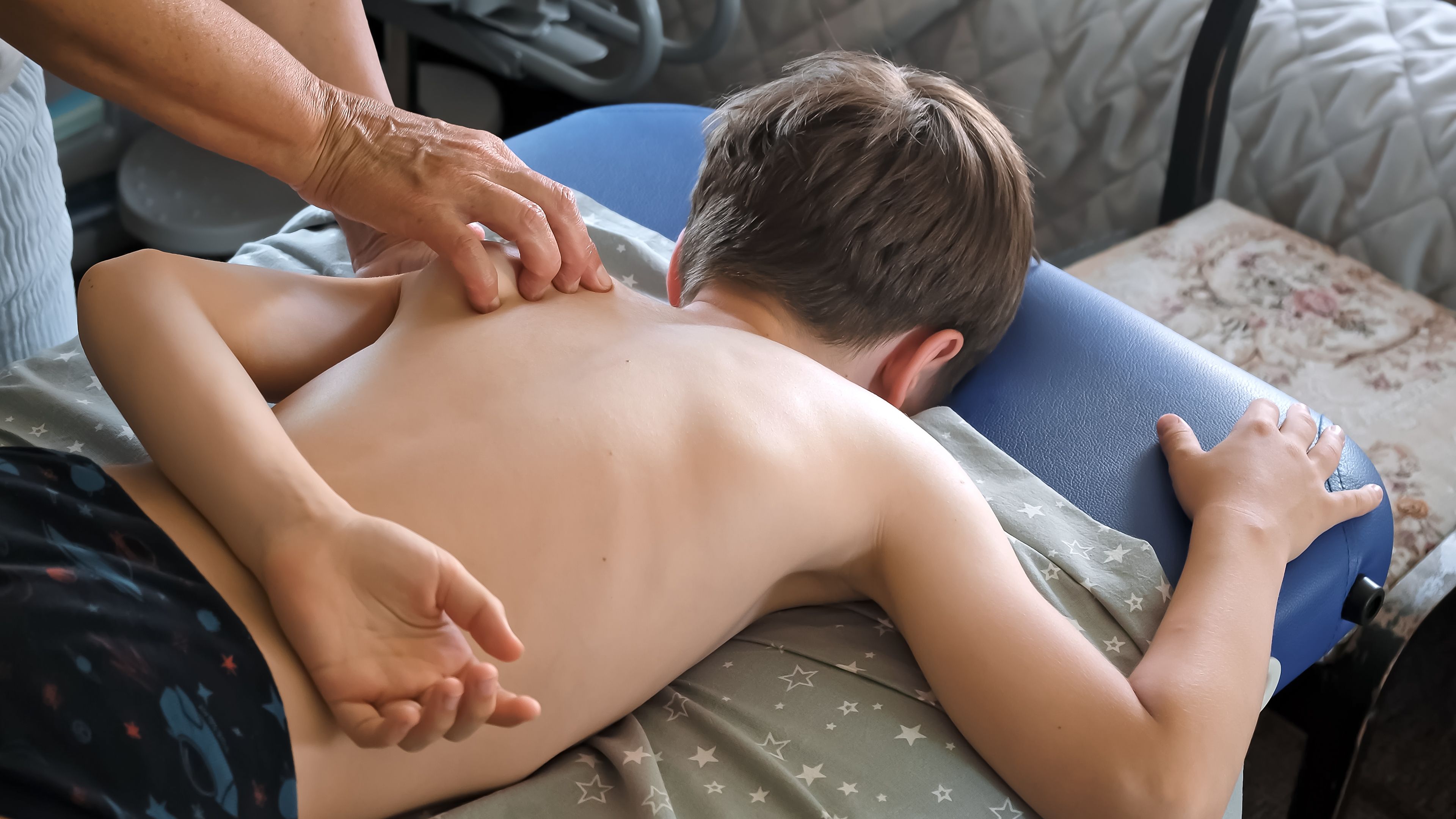 osteopathy session