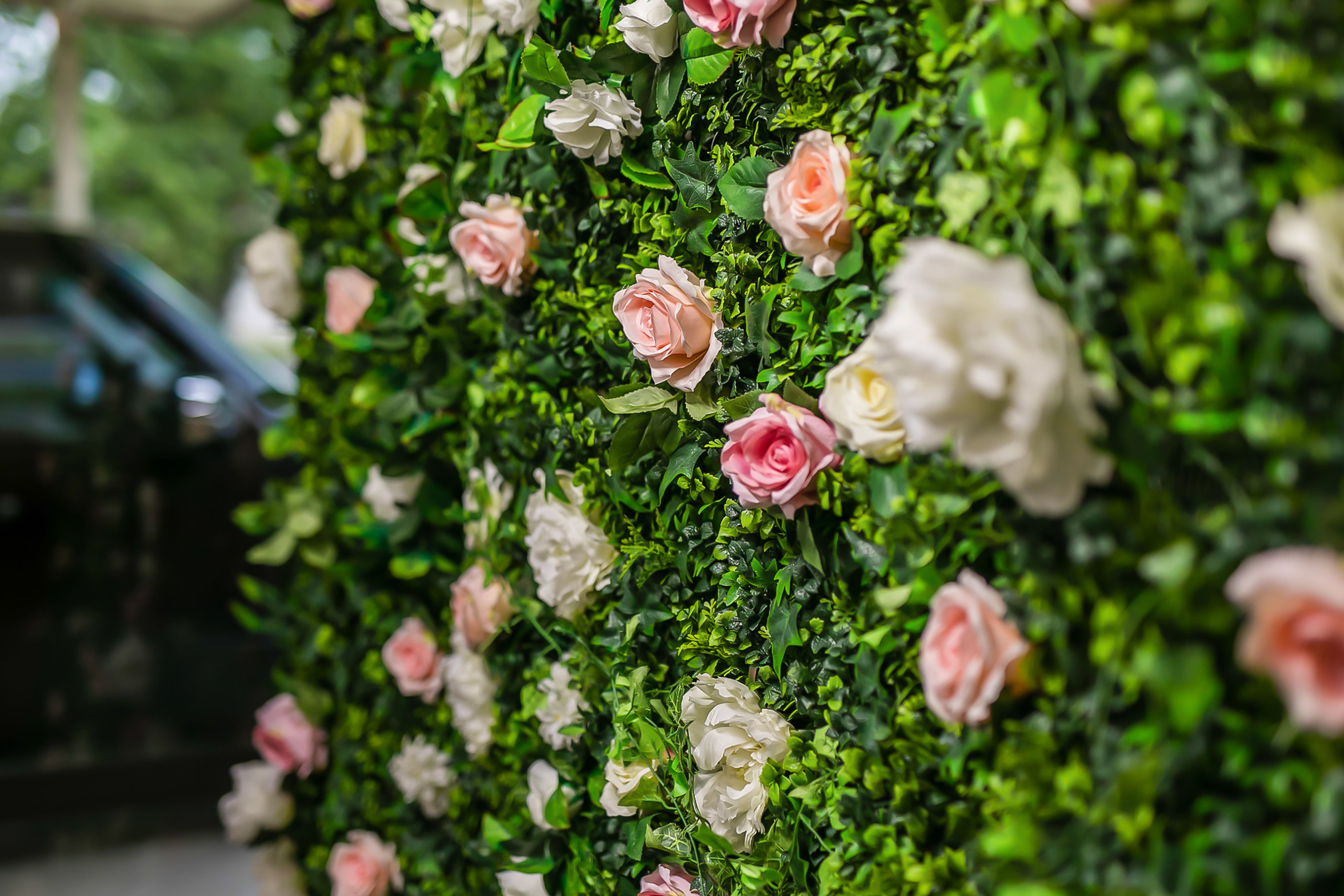 Indian traditional wedding ceremony interiors and decorations