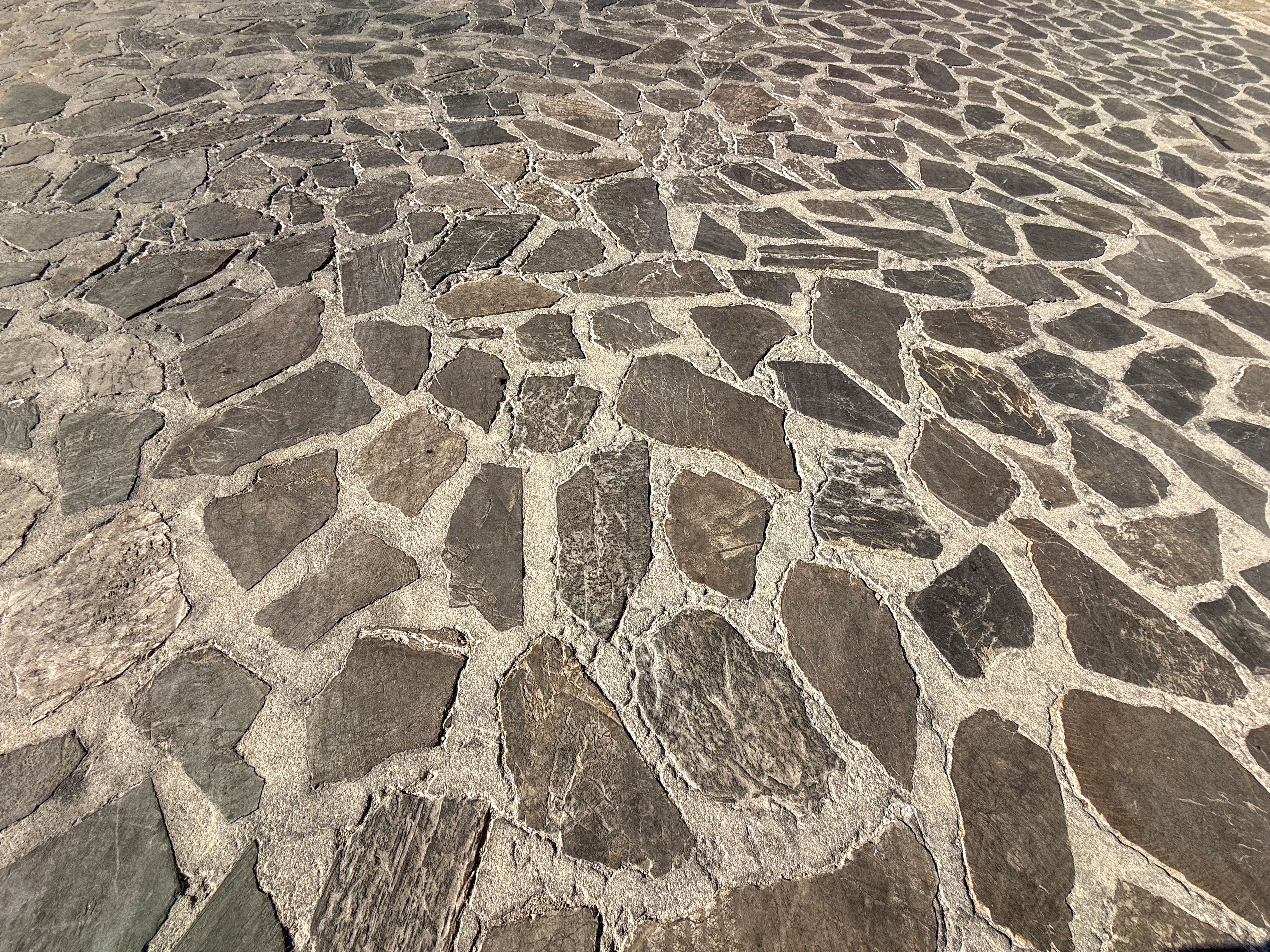 stone patio features