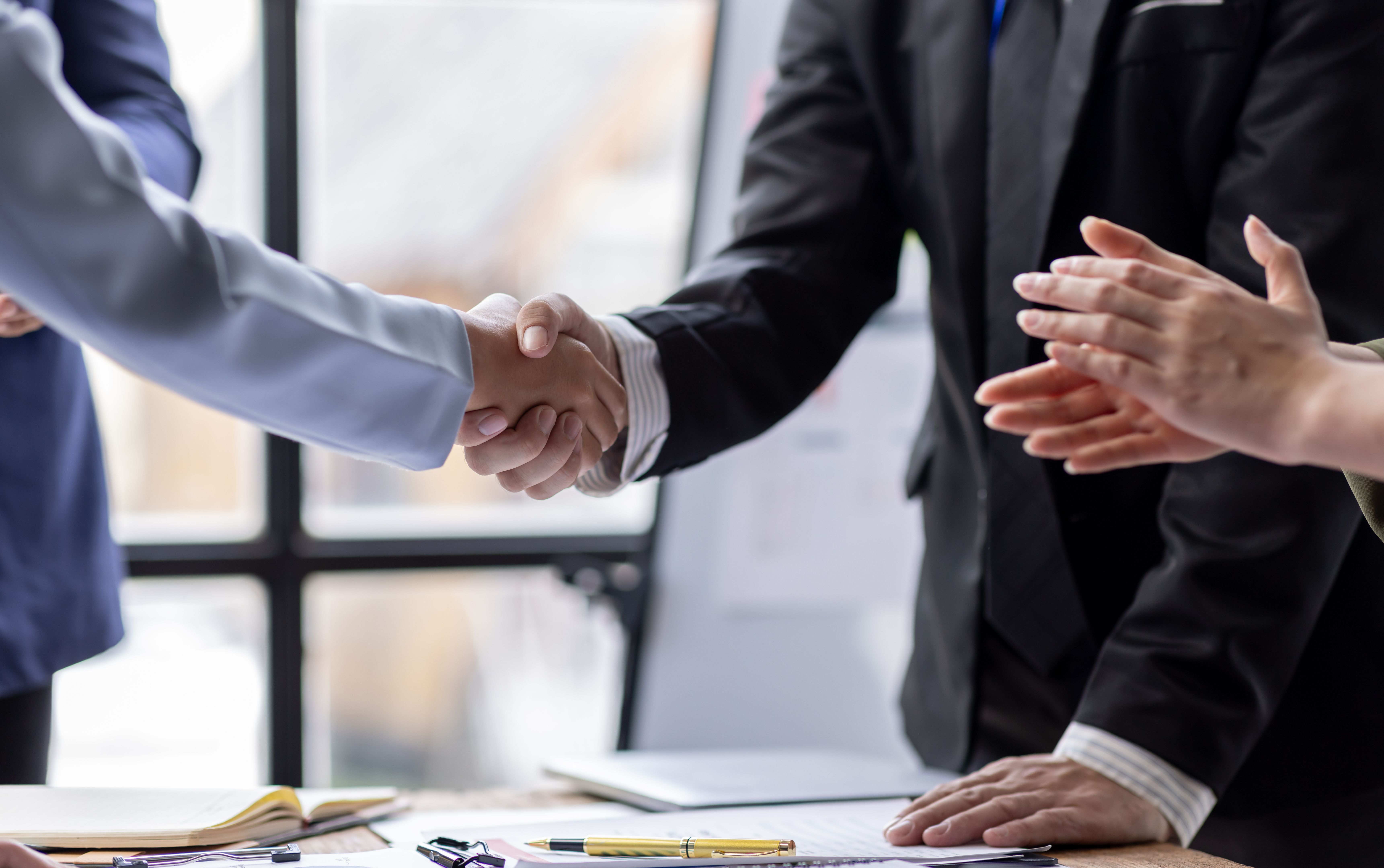 business handshake