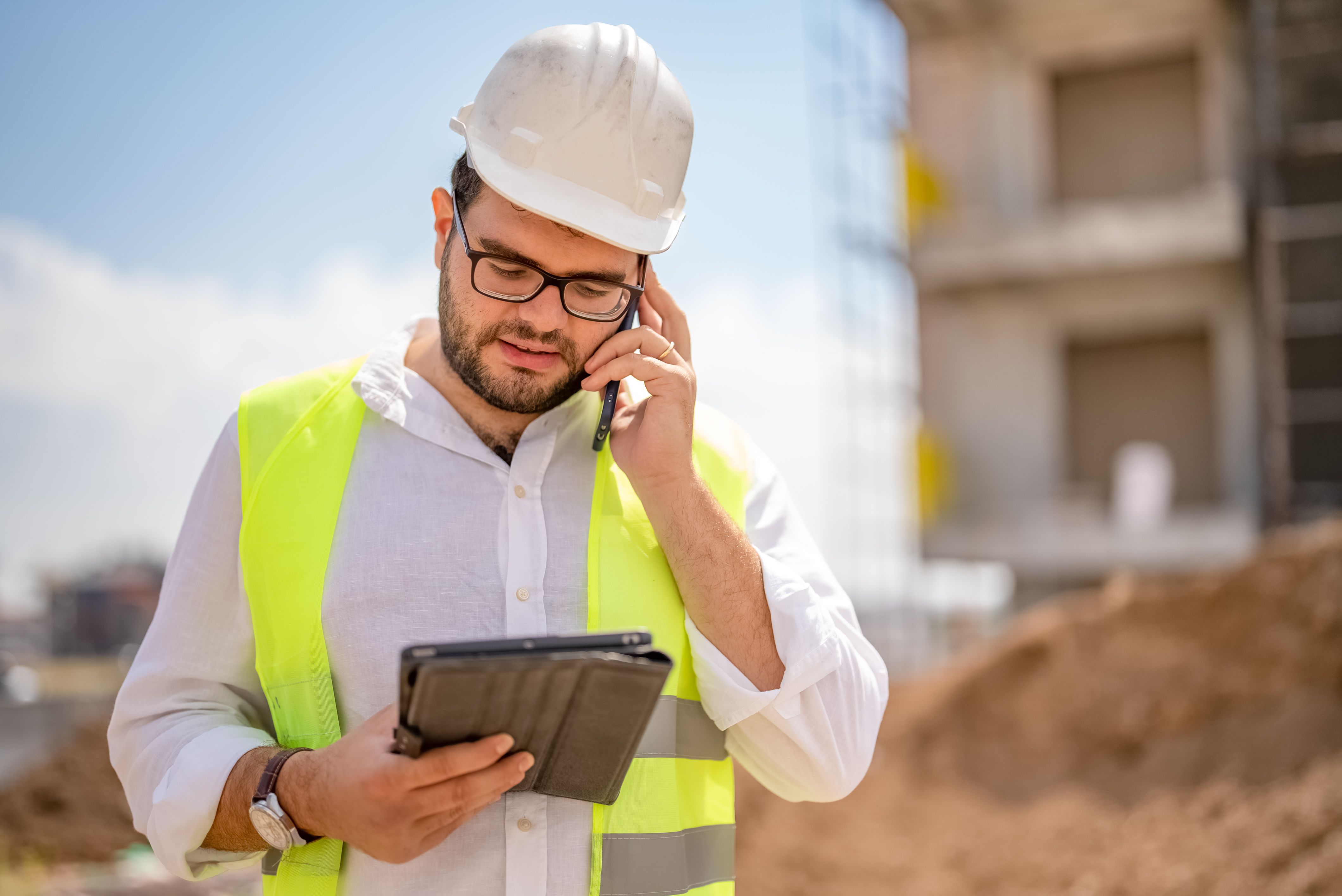 construção tecnologia