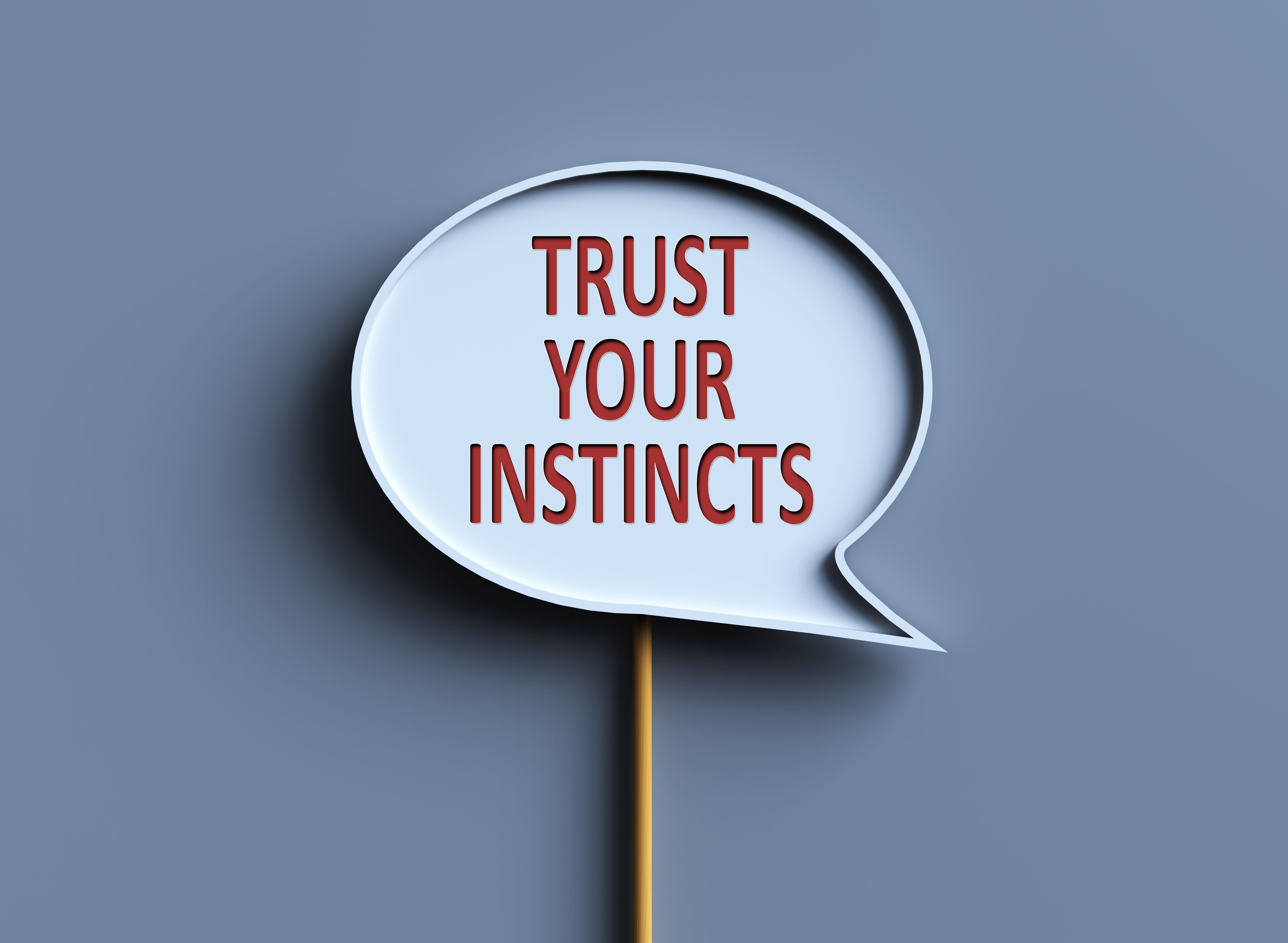 trust instincts