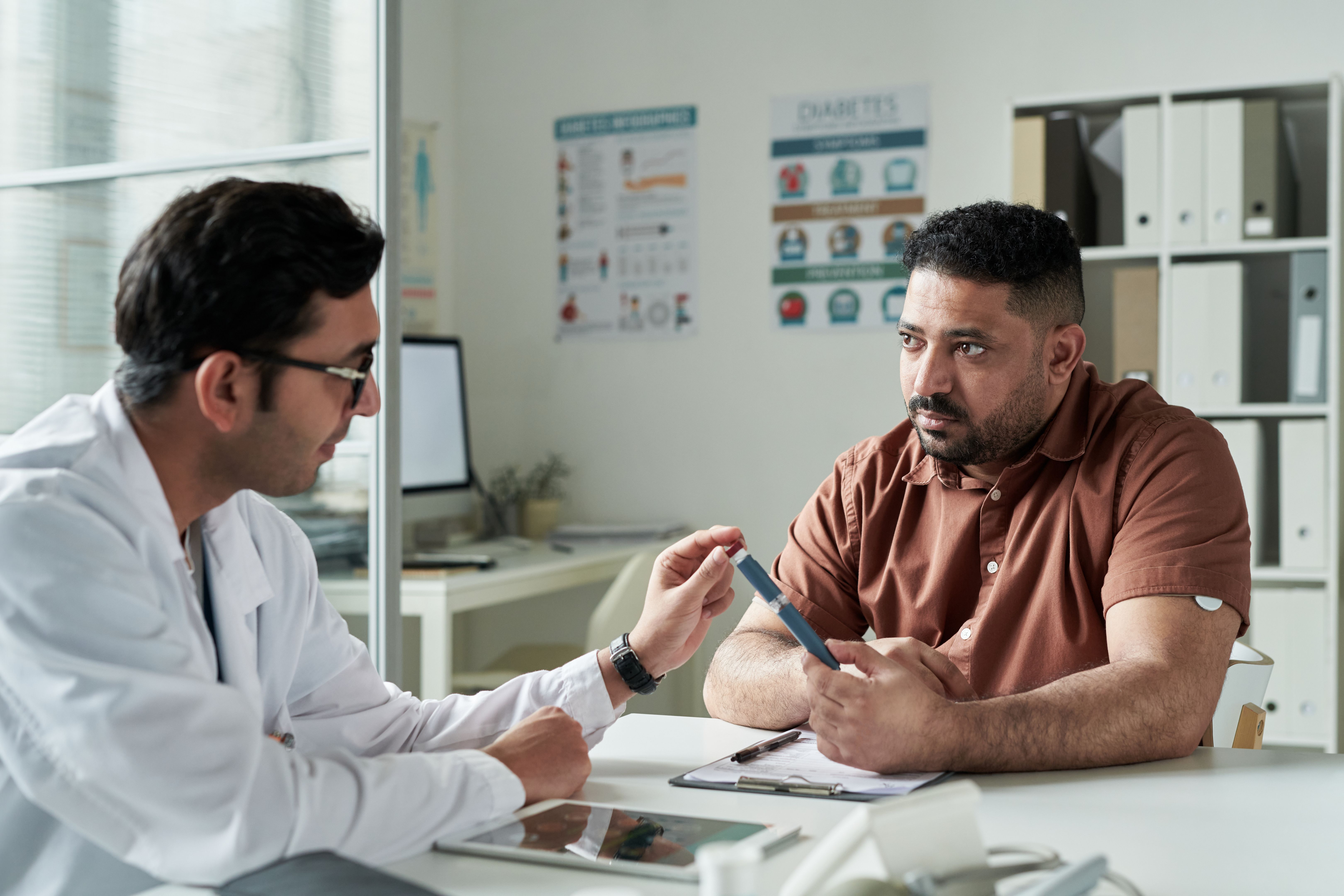 doctor patient consultation