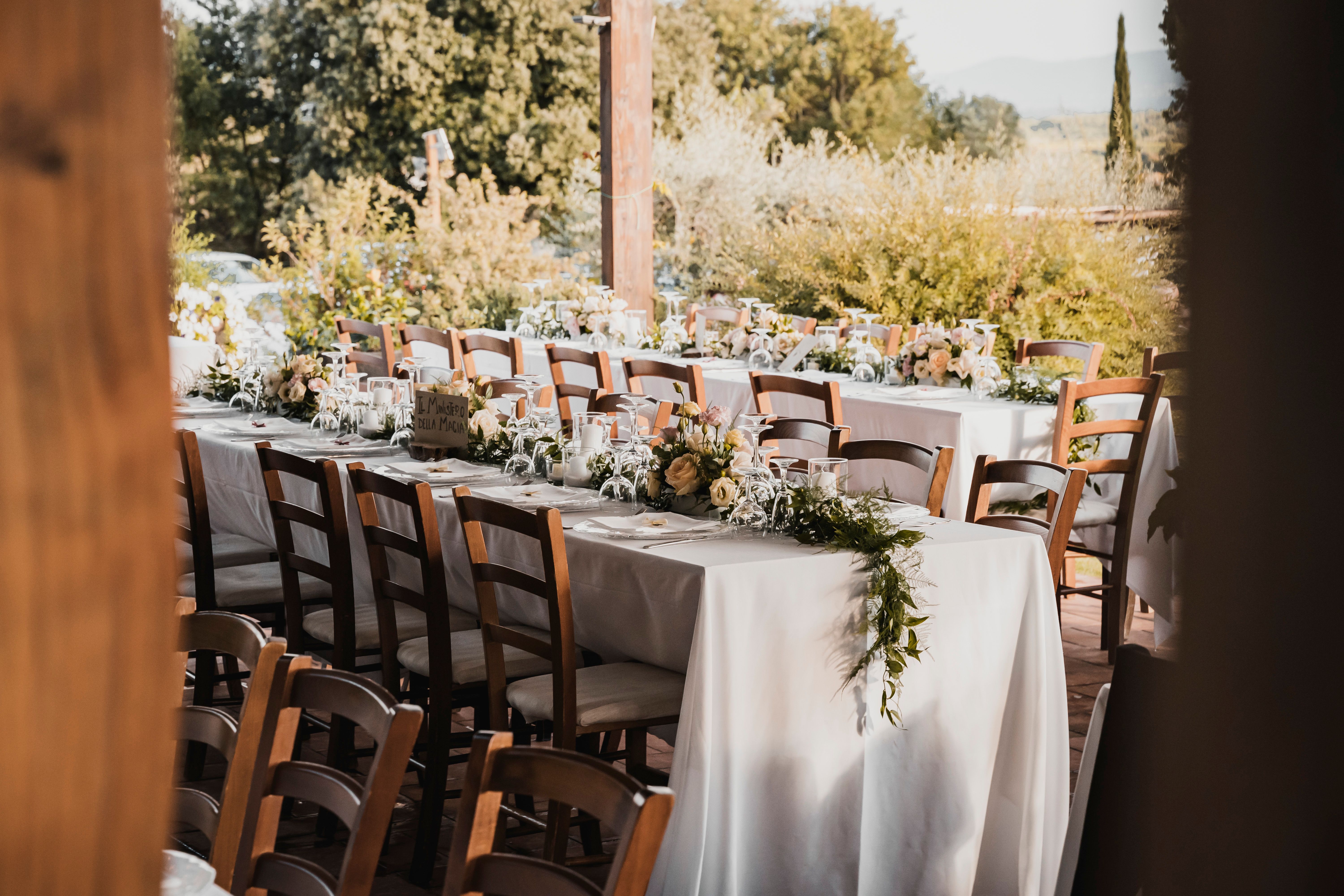 natural wedding decor