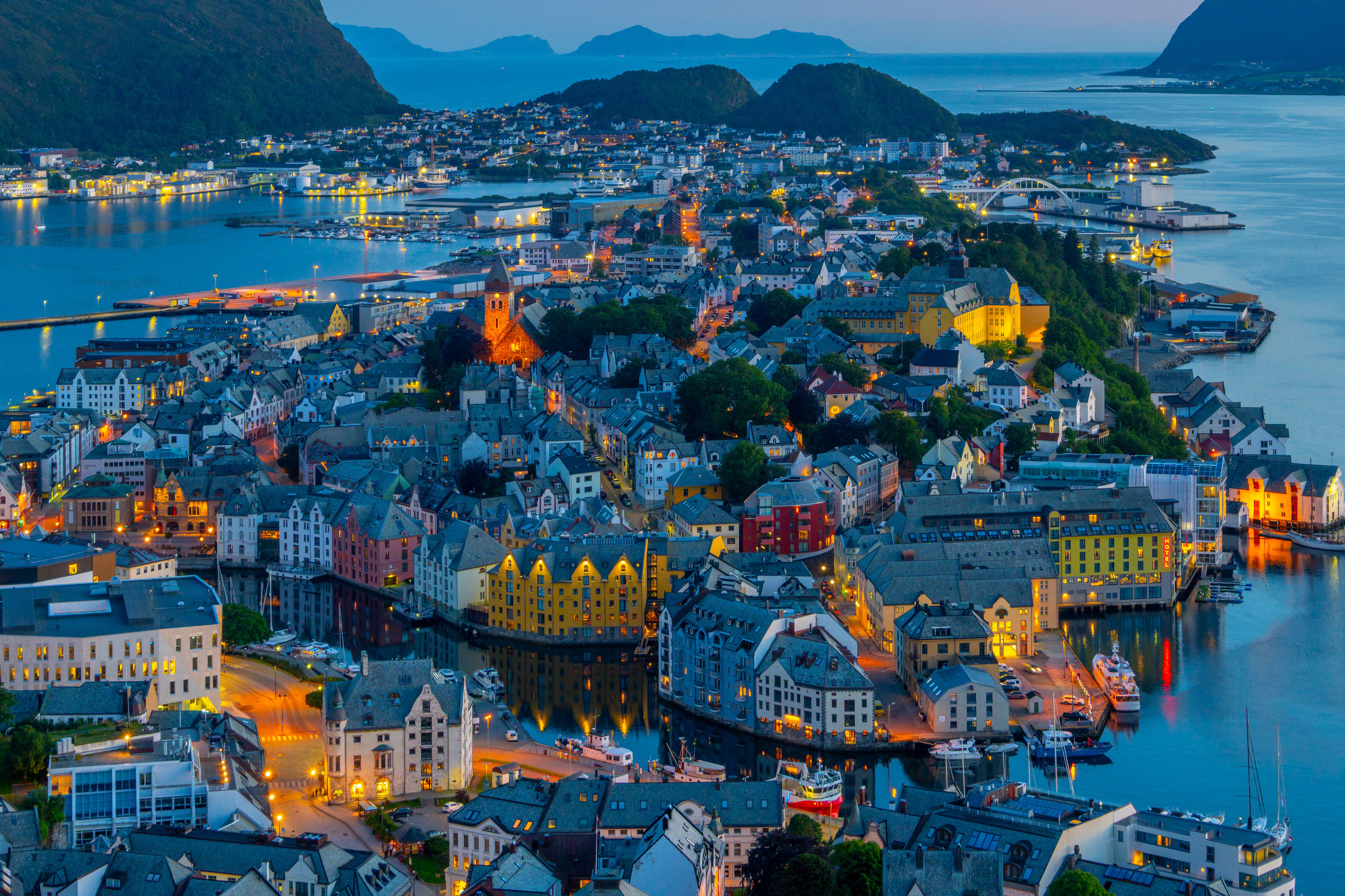 norwegian coastline