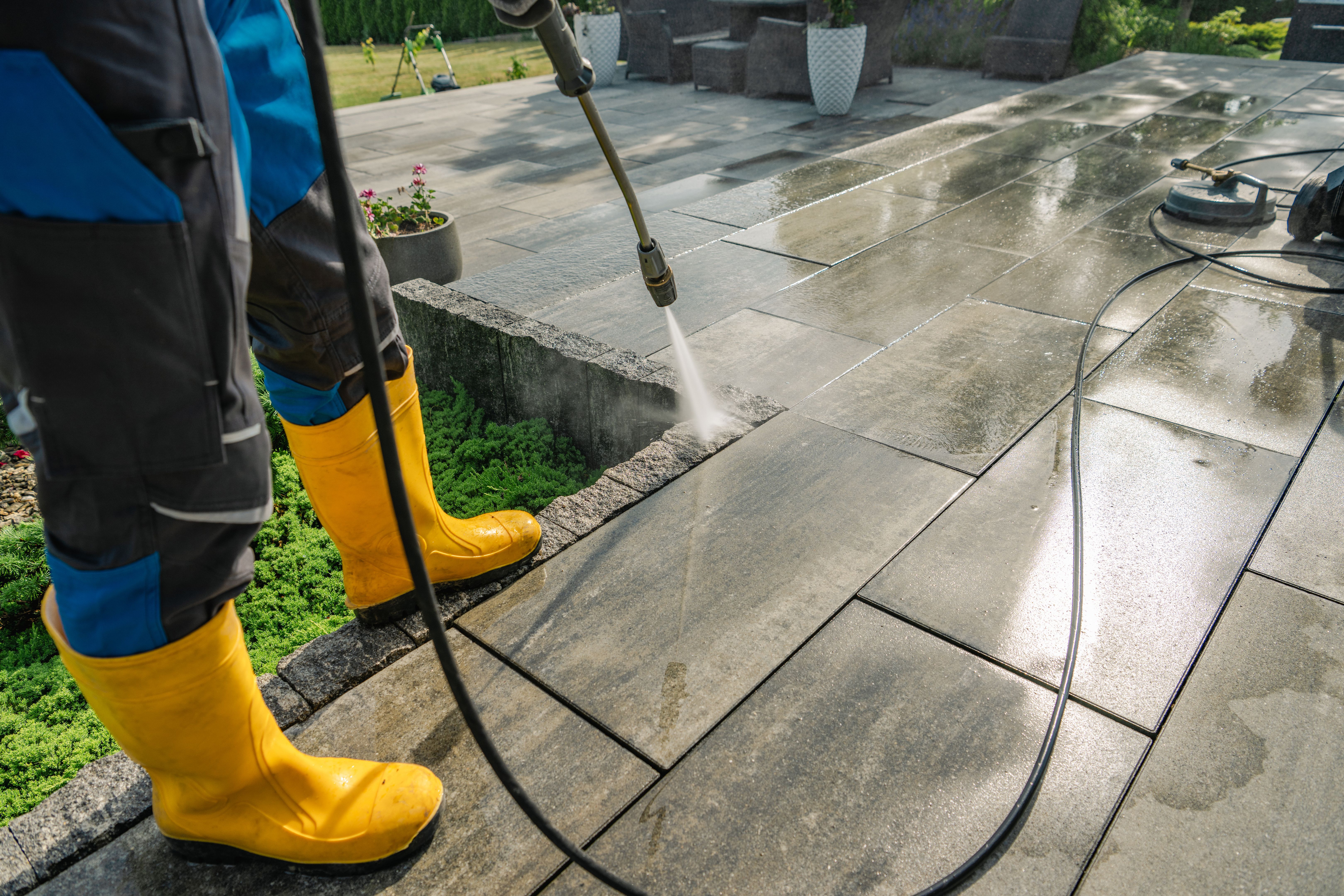 high pressure cleaning
