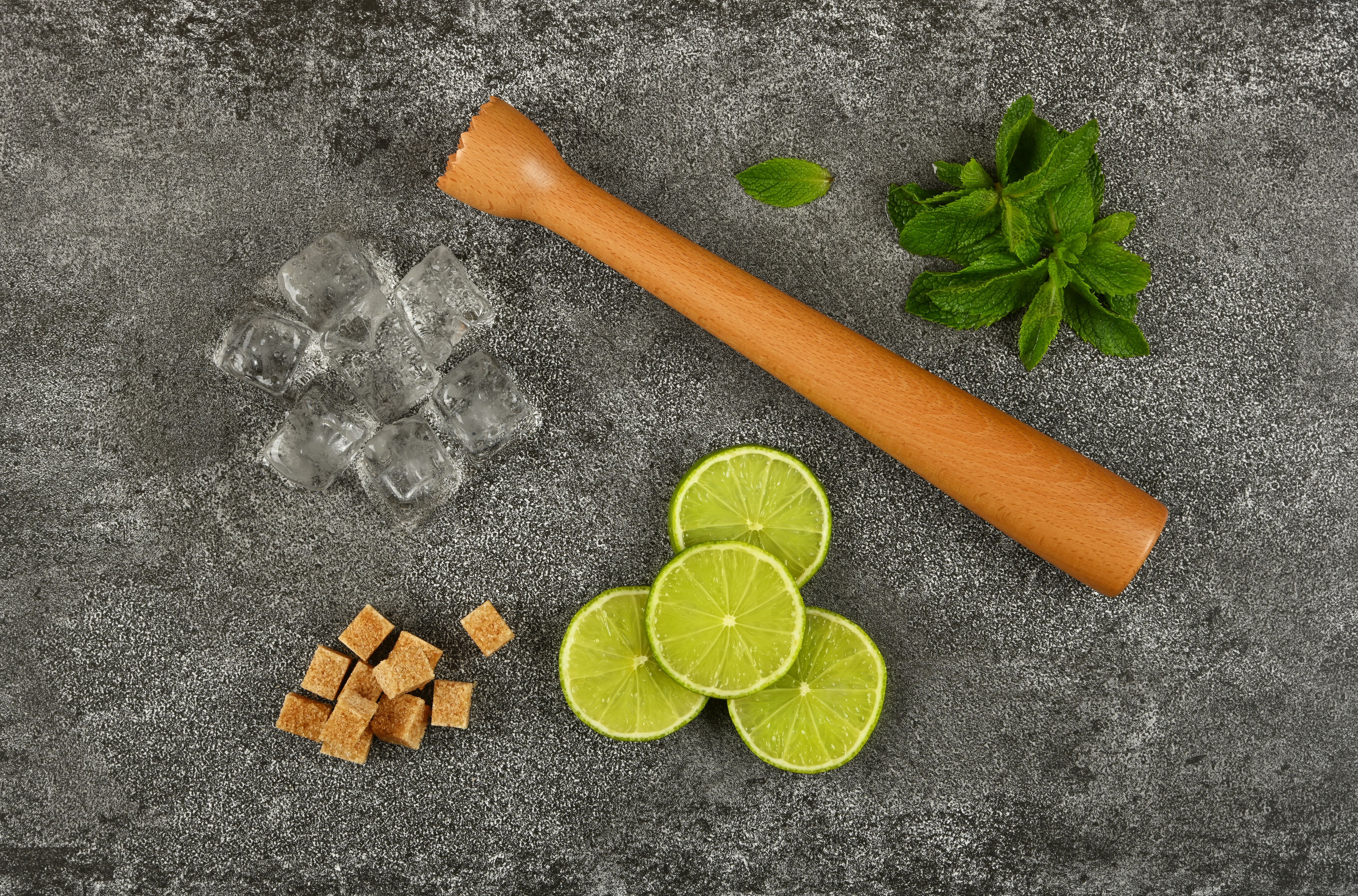 fresh cocktail ingredients