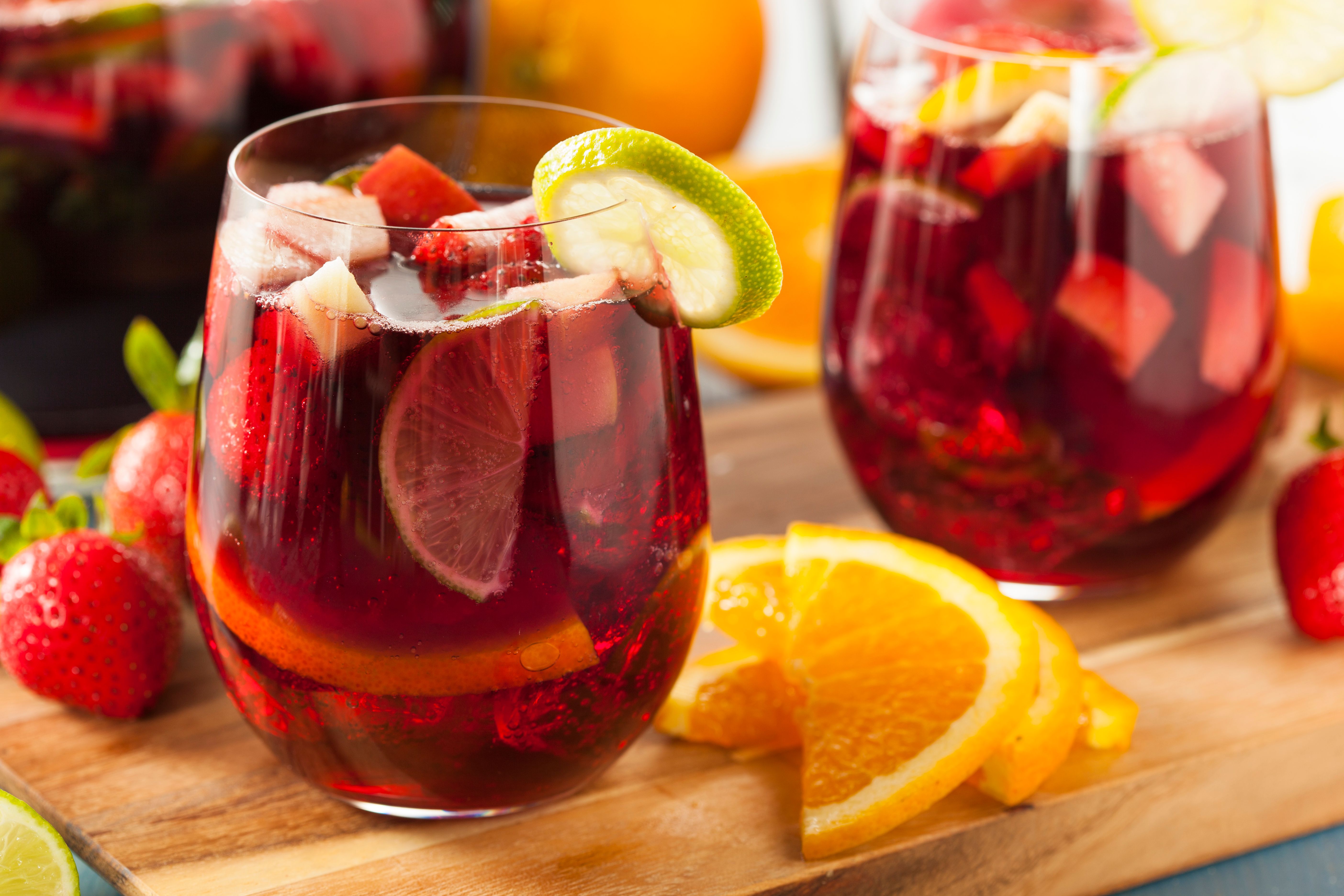 sangria glass