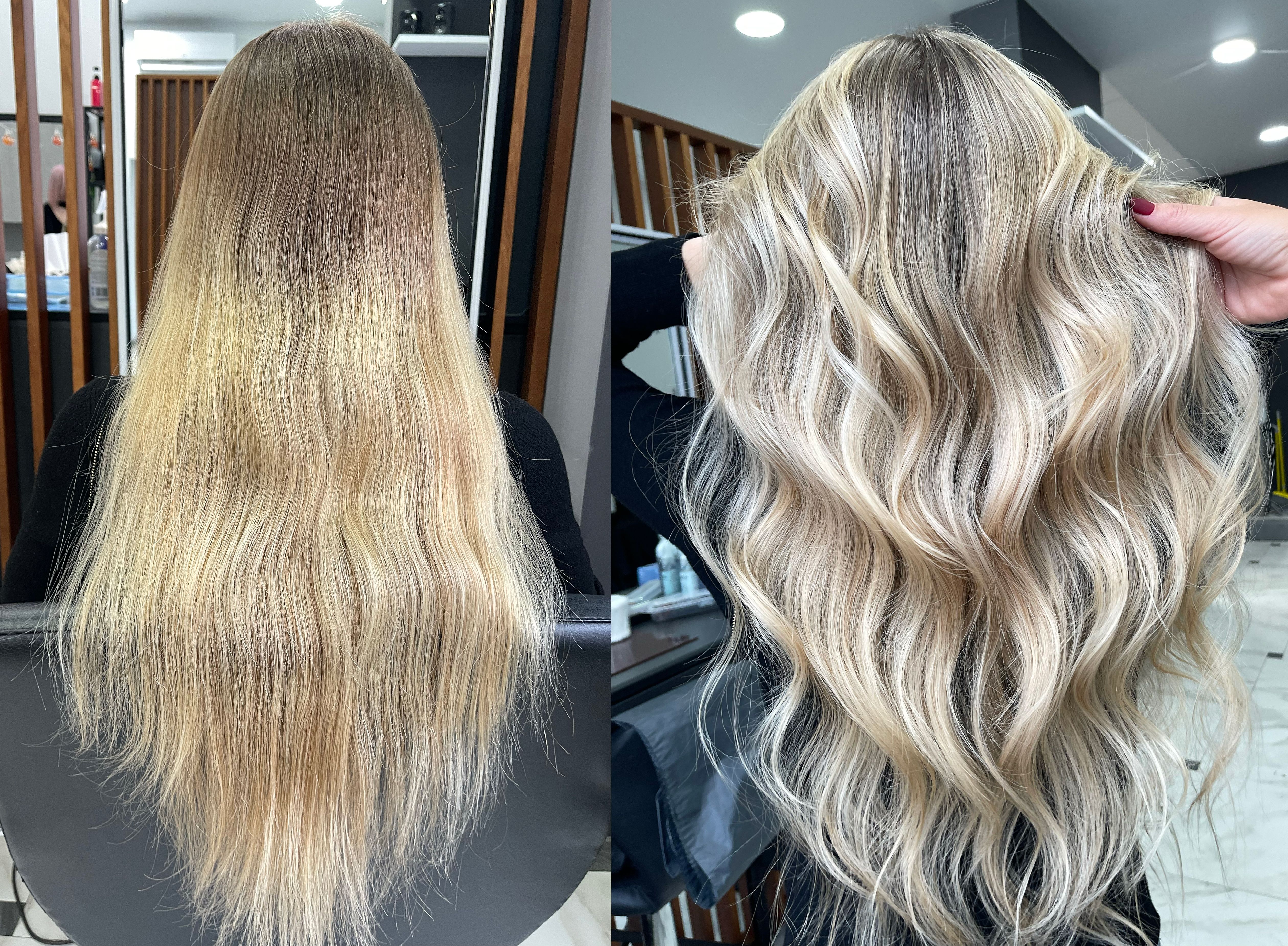 ombre balayage hair