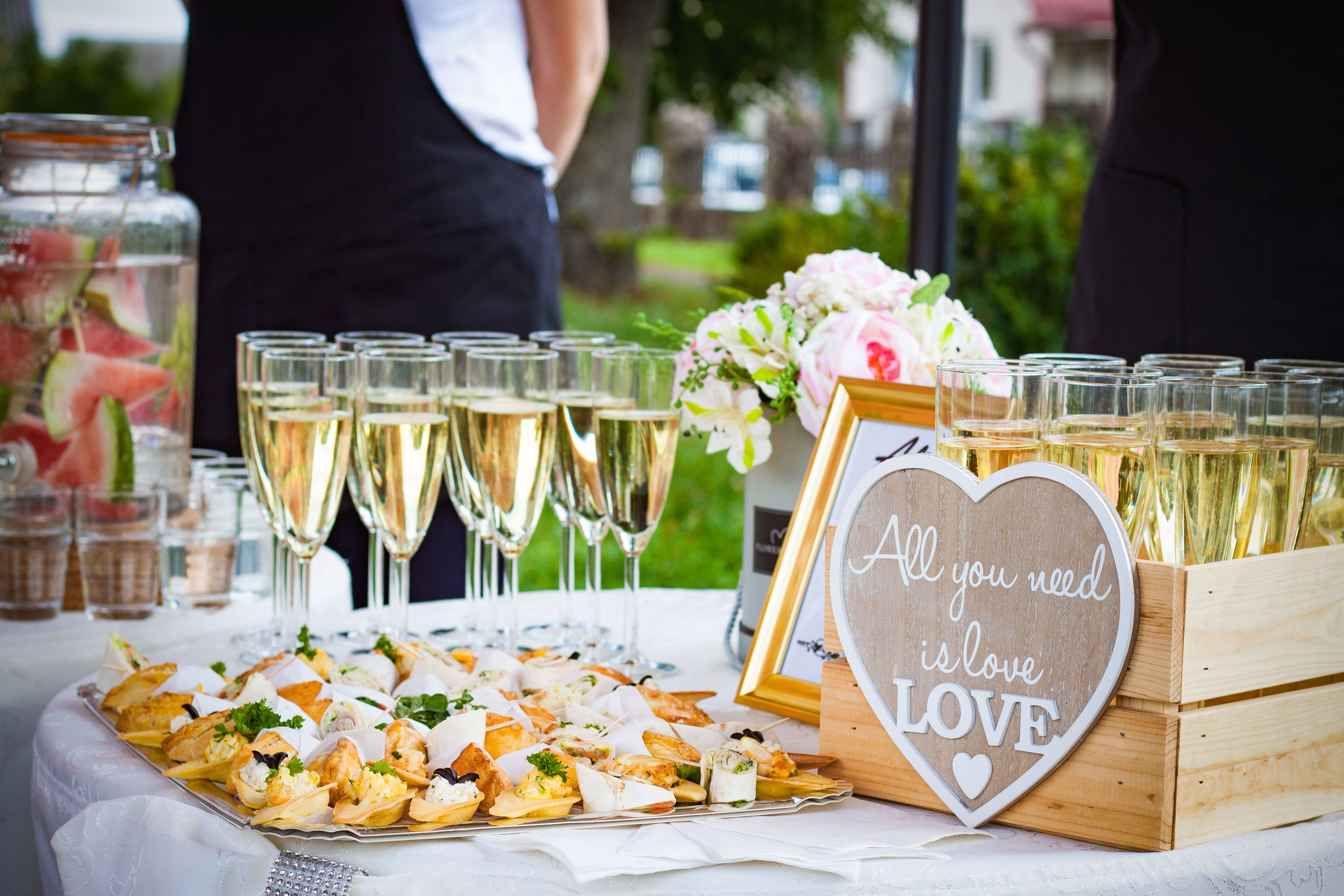 wedding catering menu