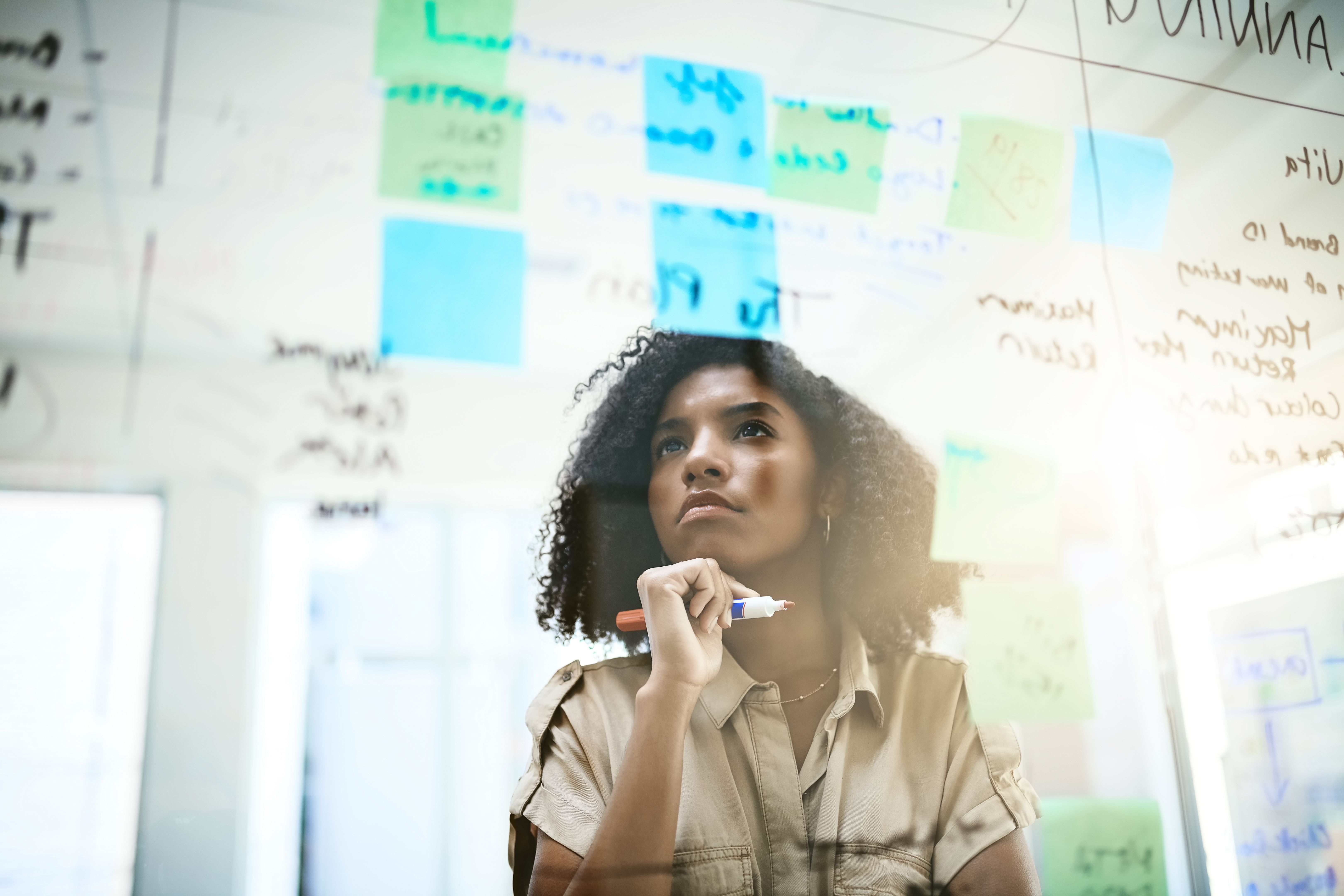 She considers every action carefully before execution She considers every action carefully before execution