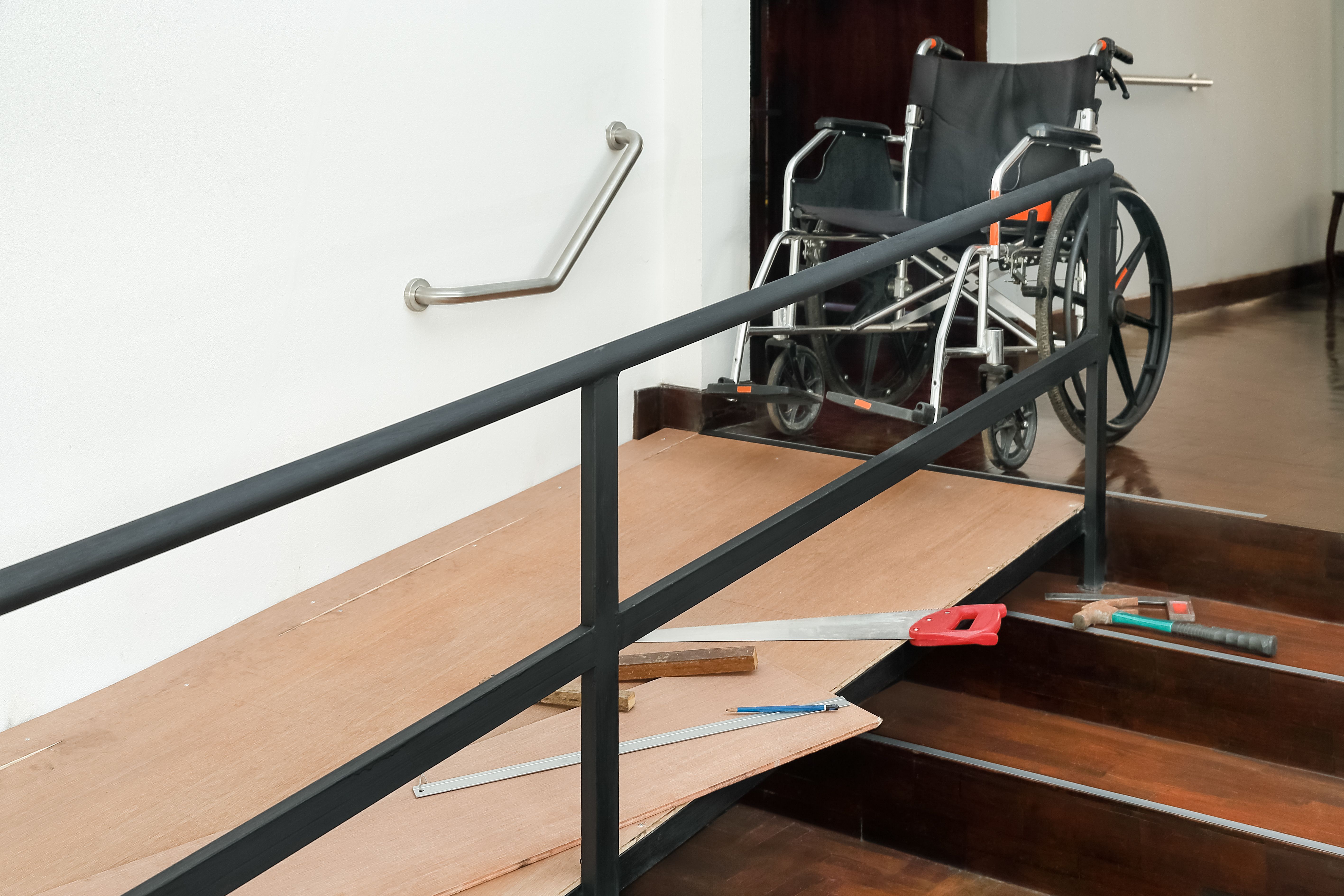 wheelchair ramp installation