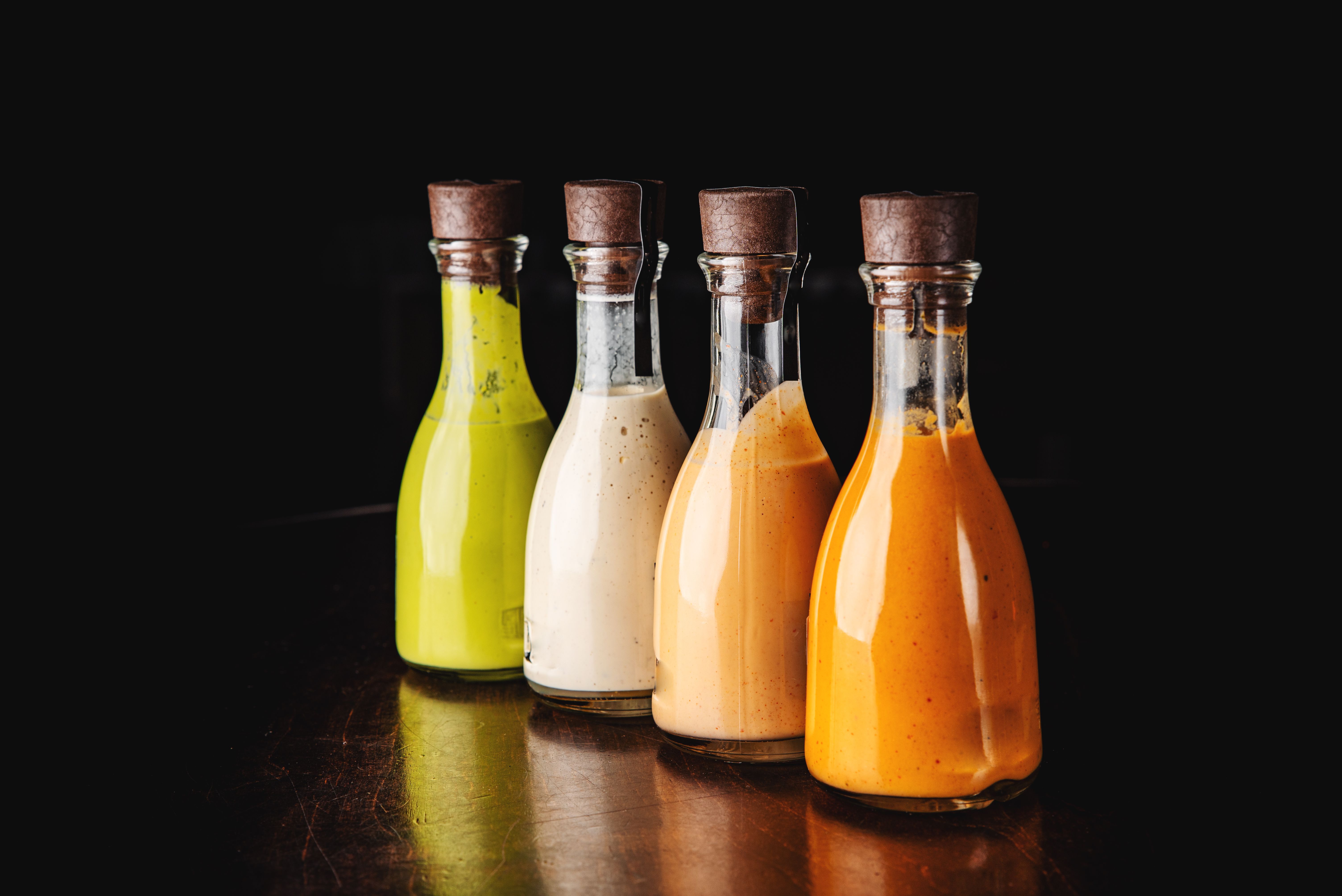 liquid sauce bottle