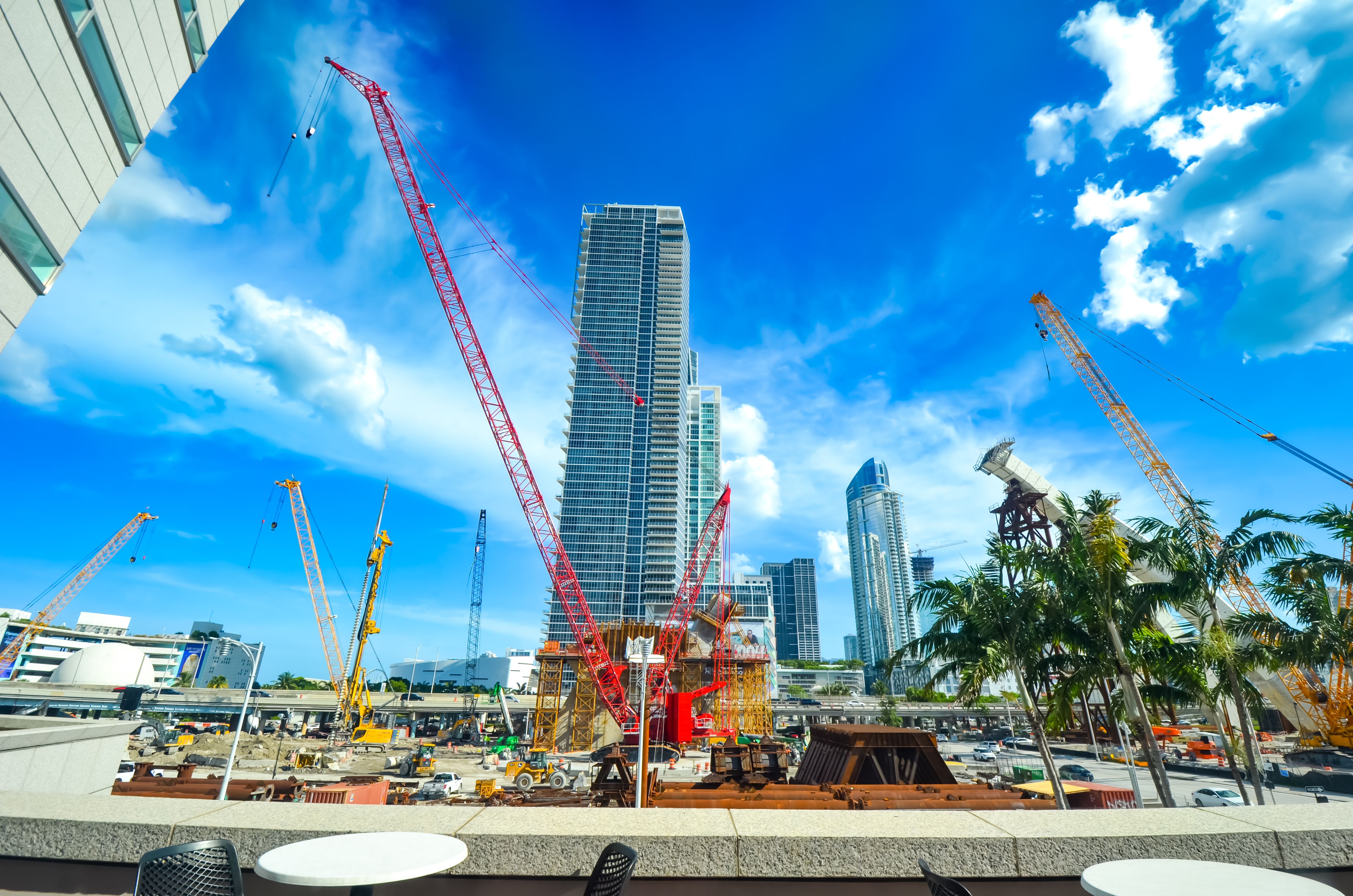 miami skyline construction